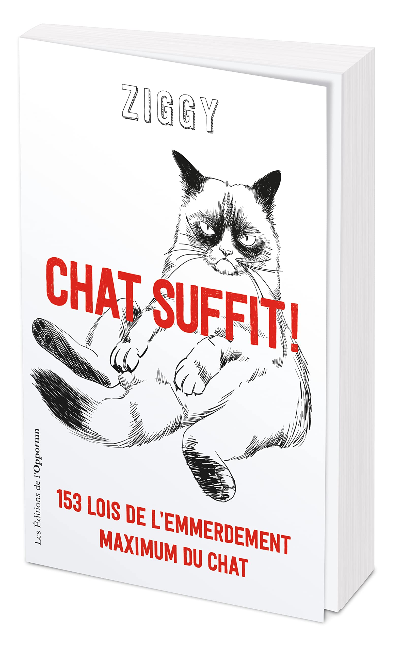 jaquette album Chat suffit ! 153 lois de l'emmerdement maximum du chat