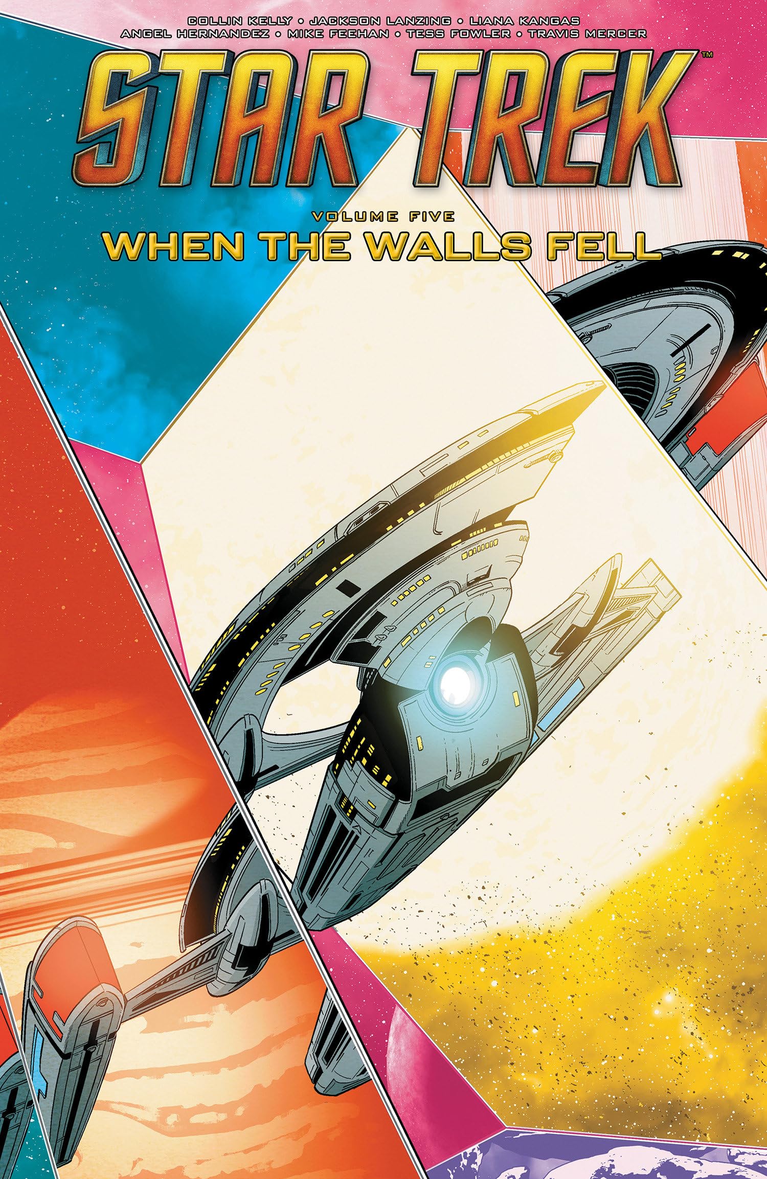 jaquette album Star Trek, Vol. 5: When the Walls Fell