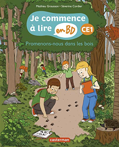 jaquette album Je Commence À Lire En Bd - Ce1 - Promenons-Nous Dans Les Bois