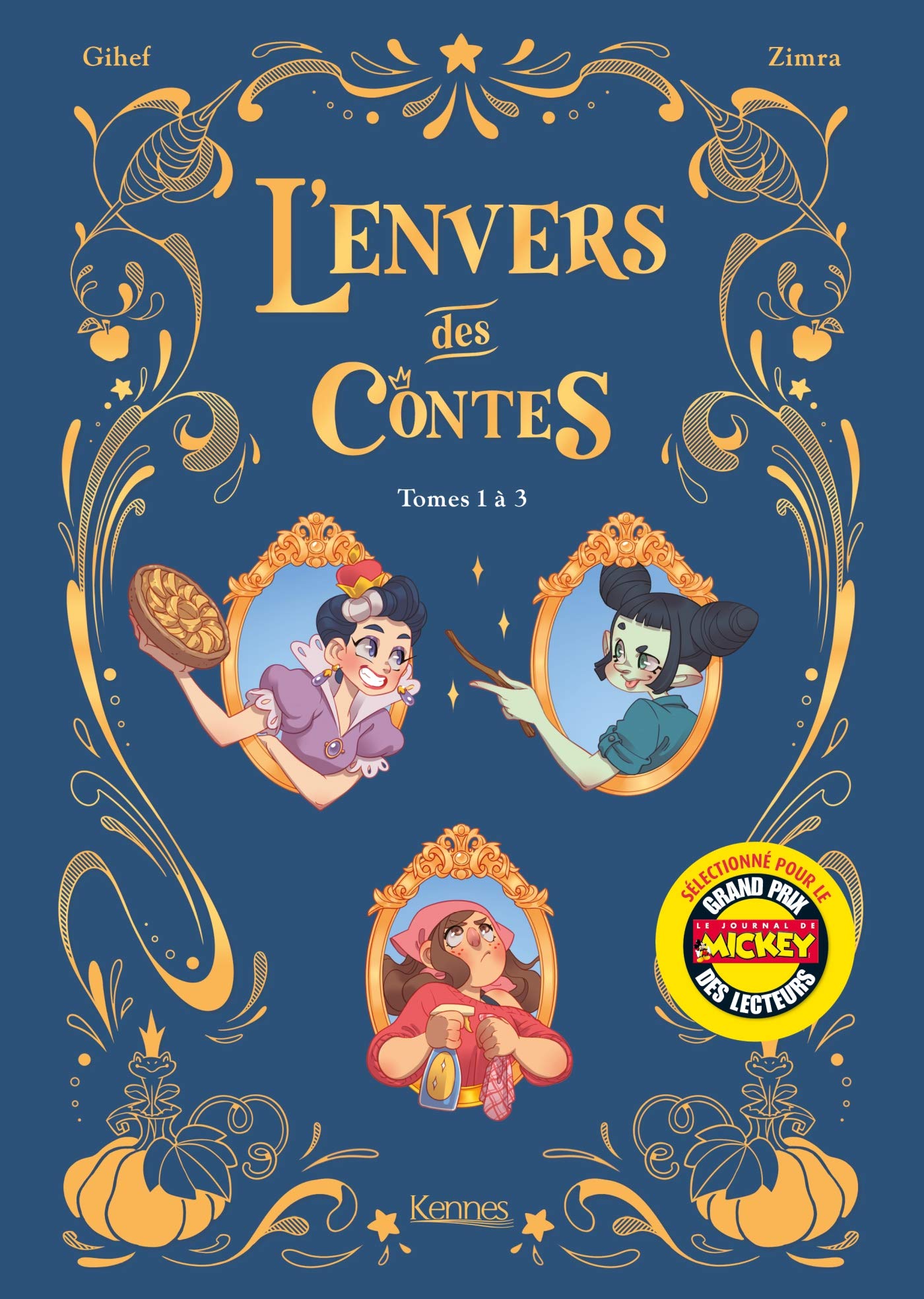 jaquette album L'Envers des contes BD T01 - T03: Recueil
