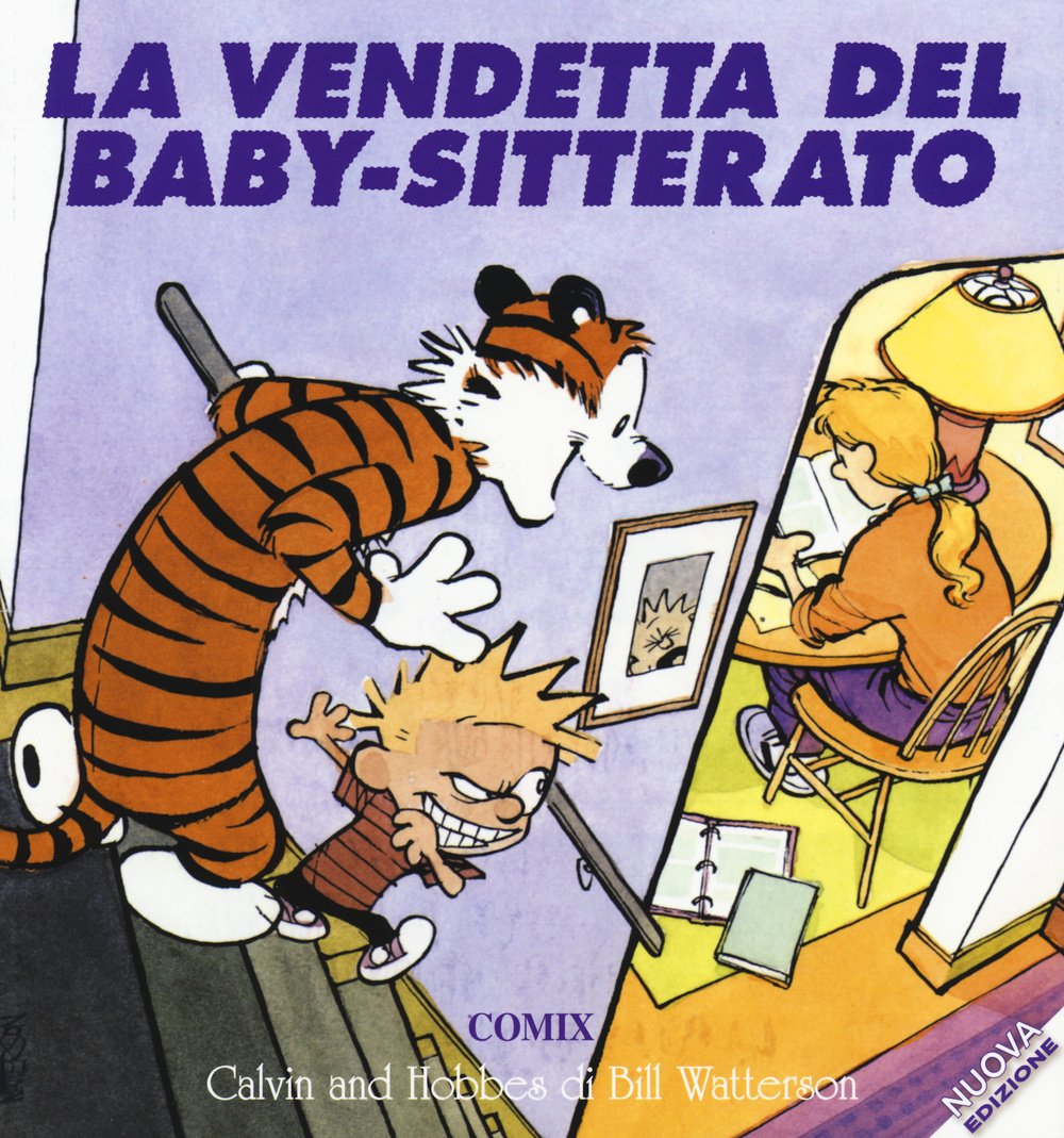 jaquette album La vendetta del baby-sitterato. Calvin & Hobbes