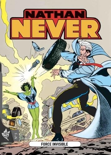 jaquette album Nathan Never Tome 5 - Force Invisible