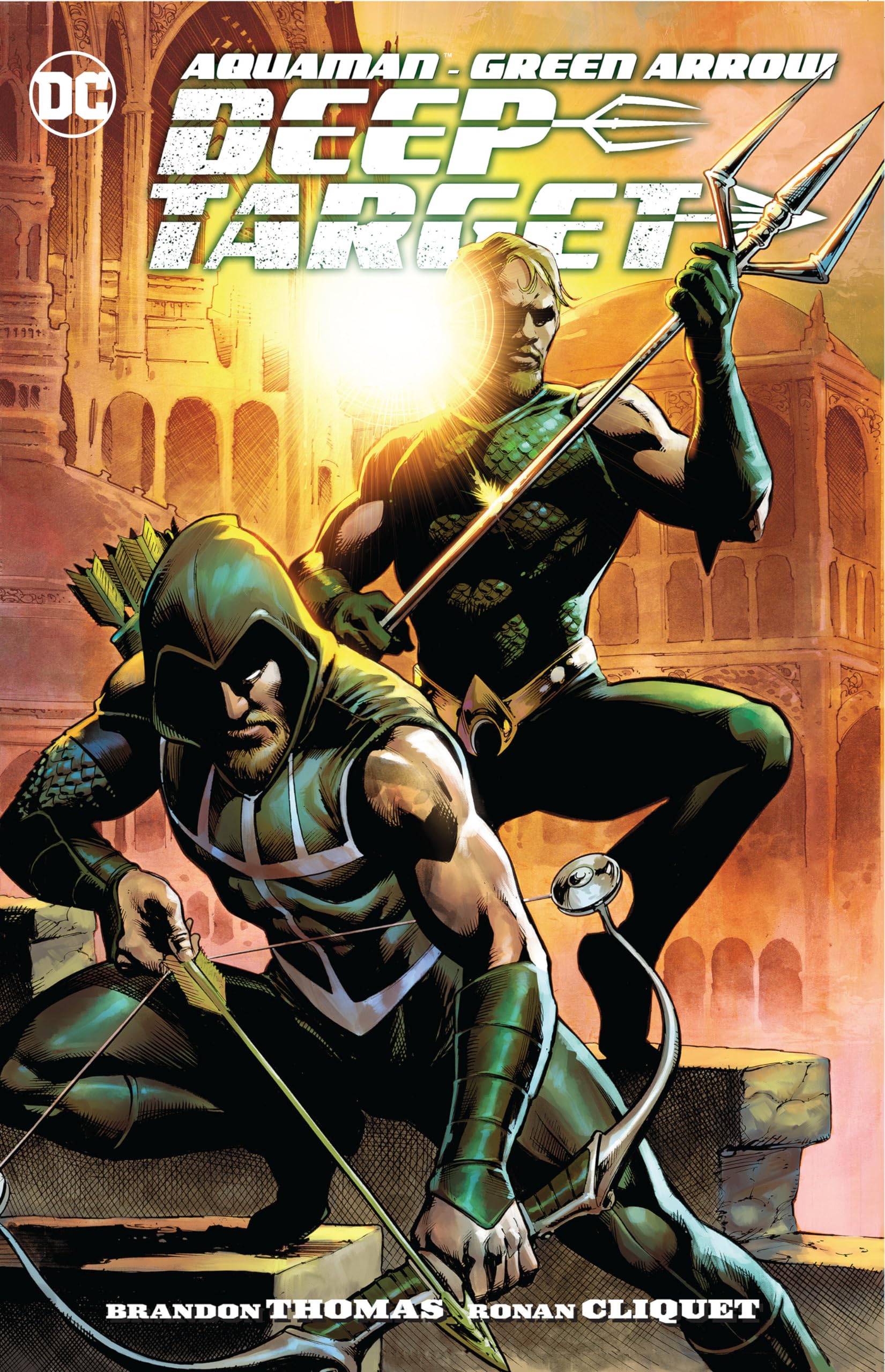 jaquette album Aquaman/Green Arrow - Deep Target