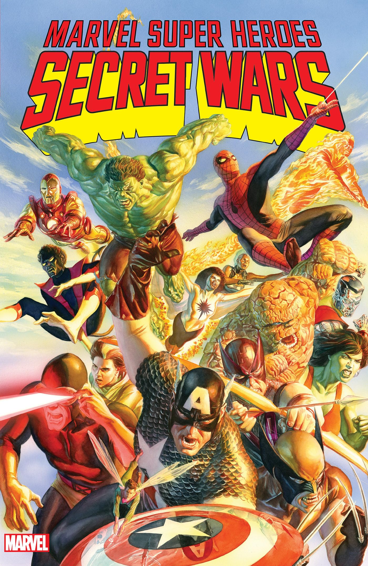 jaquette album Marvel Super-Heroes Secret Wars