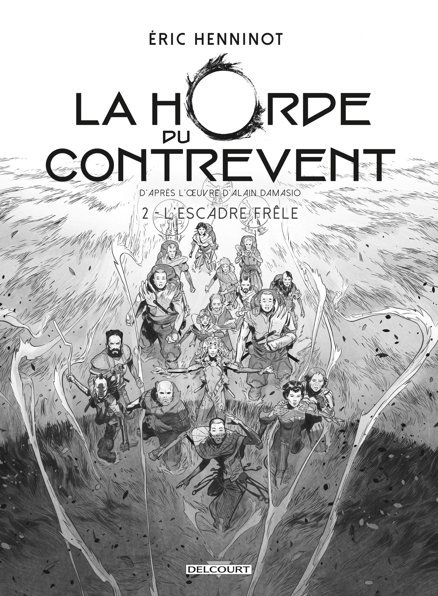 jaquette album La Horde du contrevent T02 - Édition NB