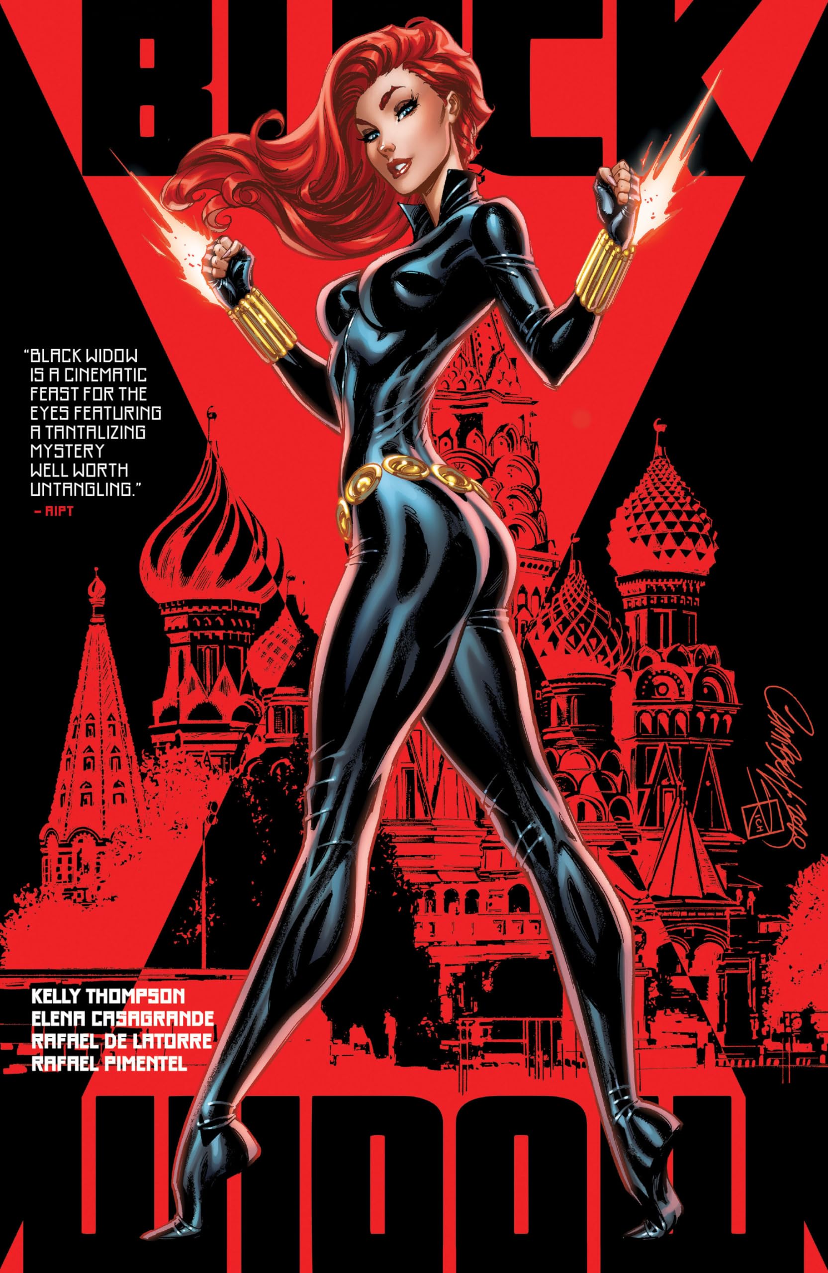 jaquette album BLACK WIDOW BY KELLY THOMPSON