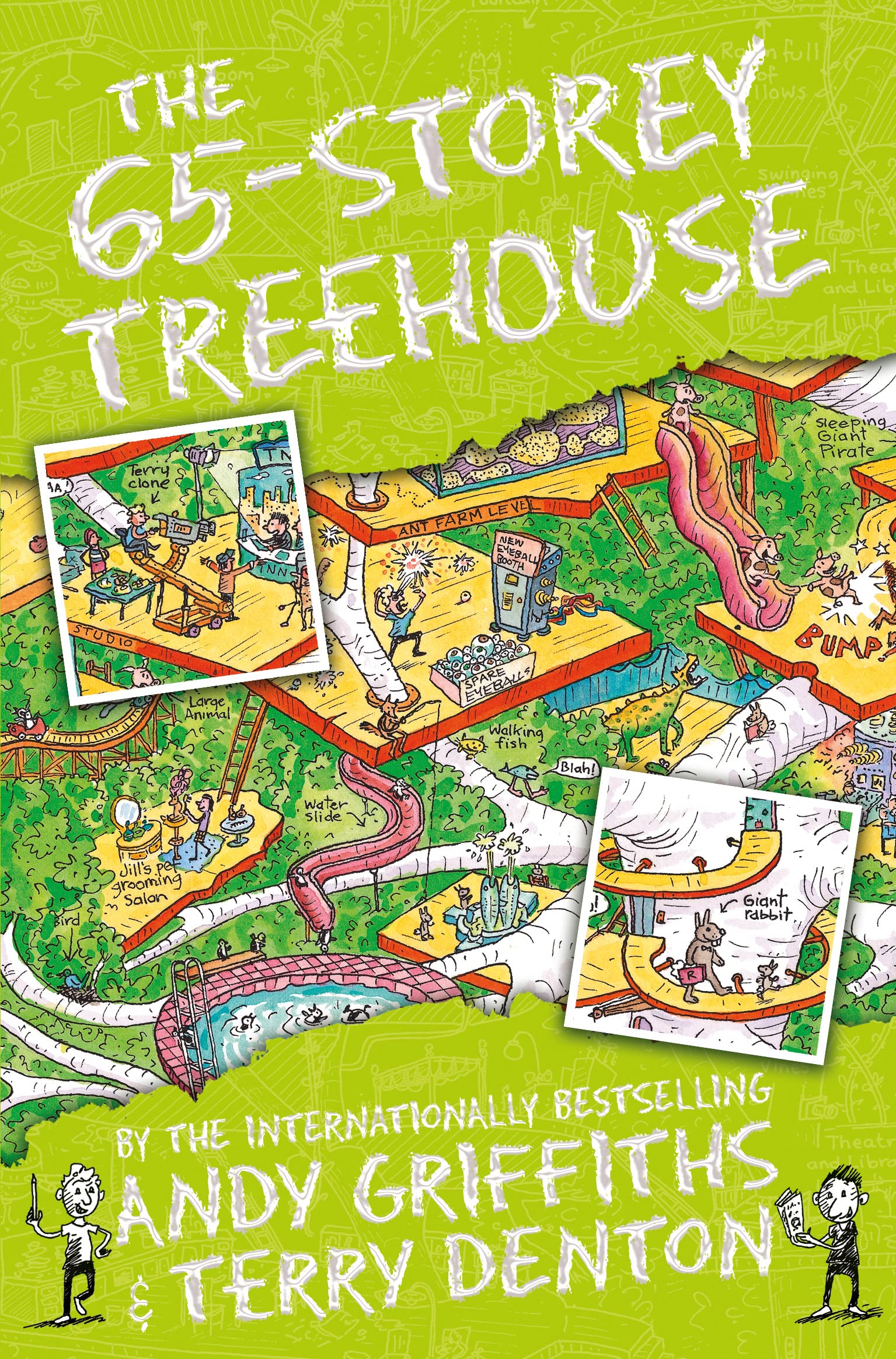jaquette livre The 65-Storey Treehouse