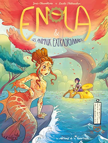 jaquette album Enola Et Les Animaux Extraordinaires Tome 7 - La Sirène Qui Avait Les Yeux De Chimène