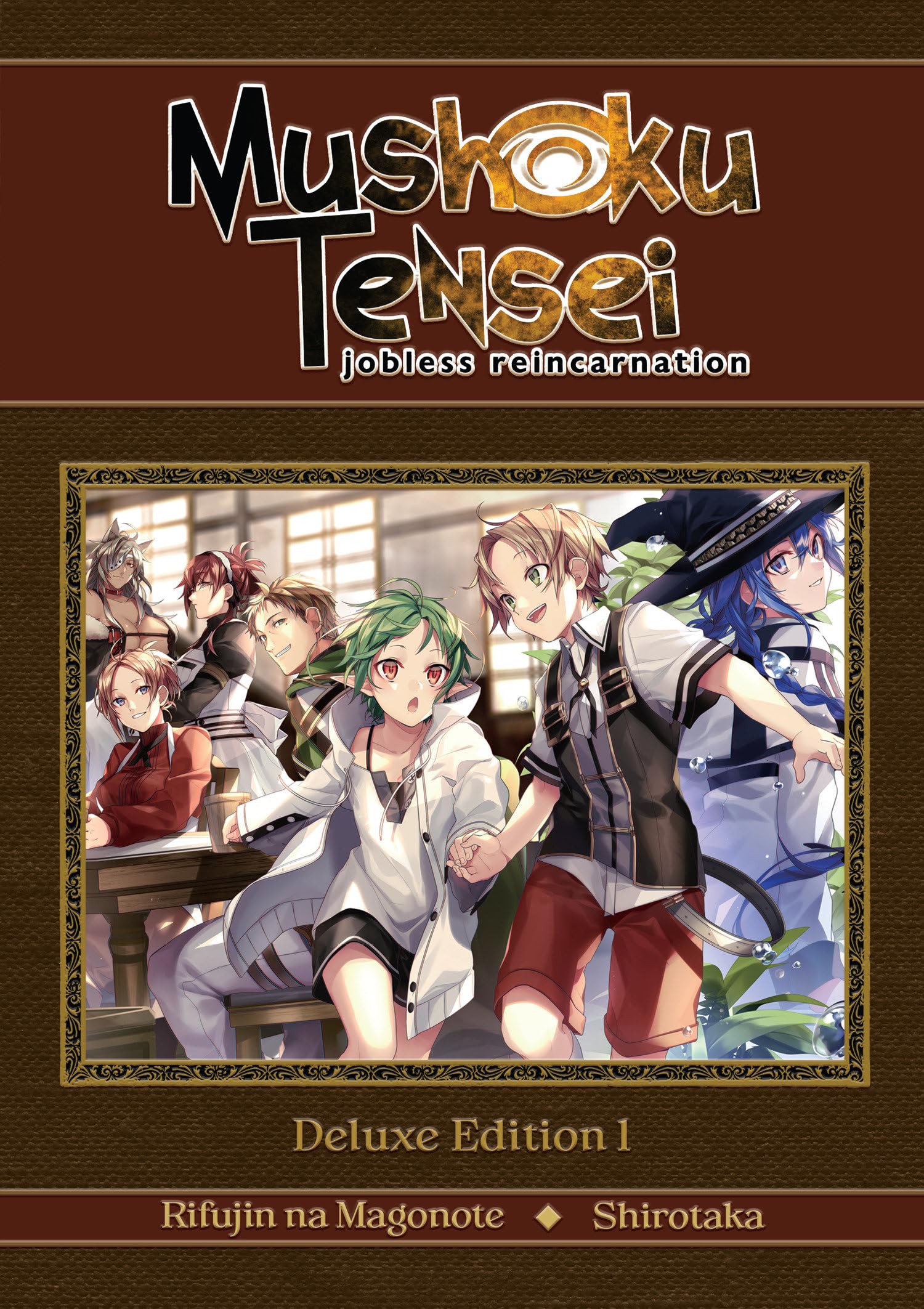 jaquette album Mushoku Tensei: Jobless Reincarnation Deluxe Edition 1 (Light Novel) (Vol. 1-3 Hardcover Omnibus)