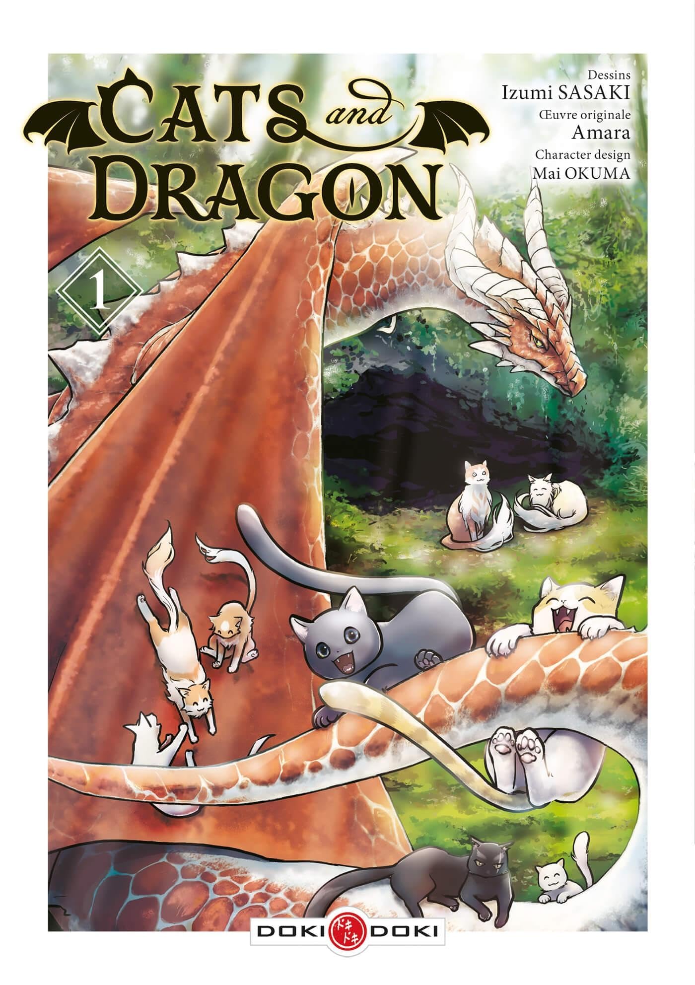 jaquette album Cats and Dragon - vol. 01