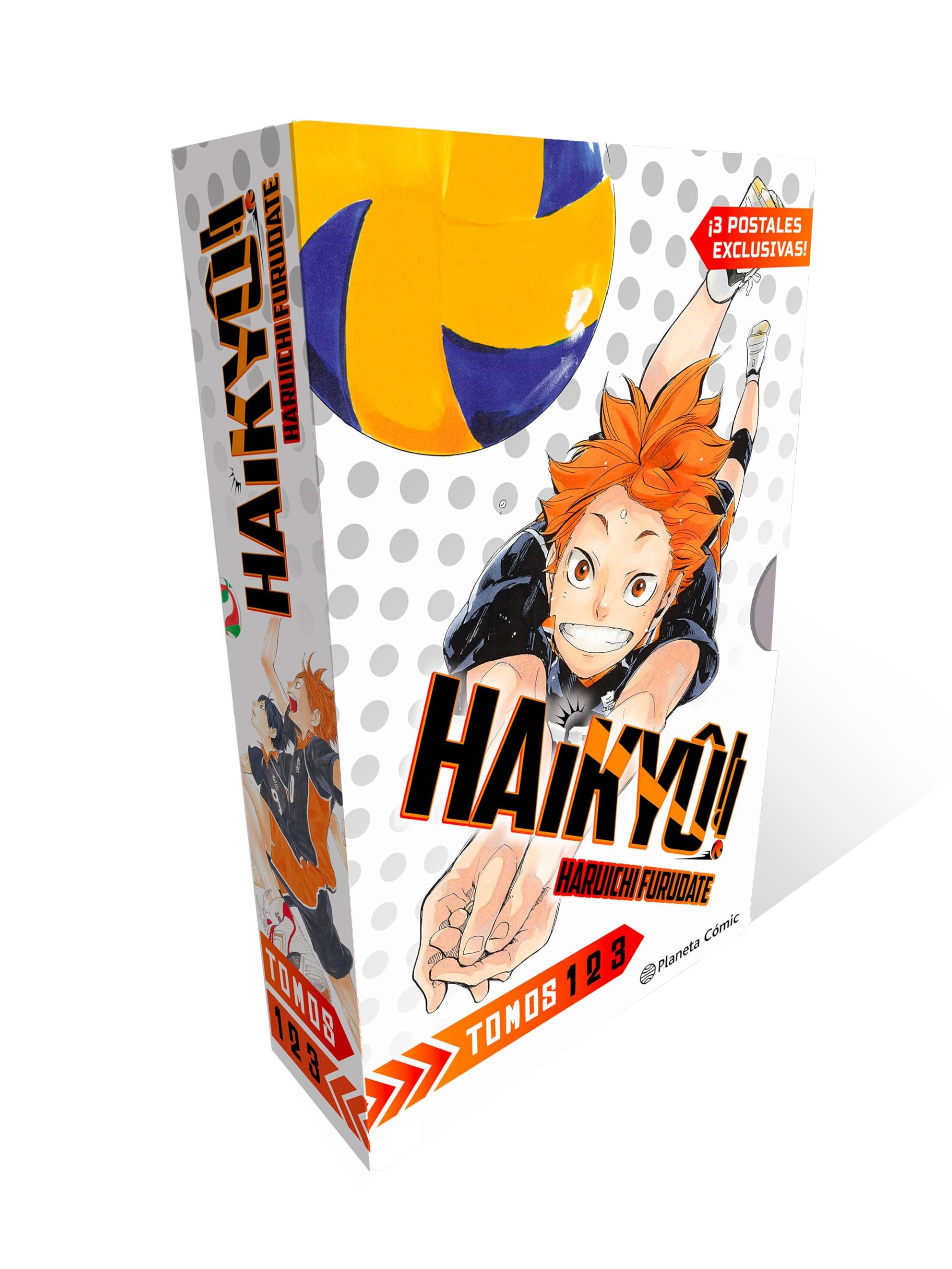 jaquette album Shonen Starter Set Haikyû!! nº 1+2+3