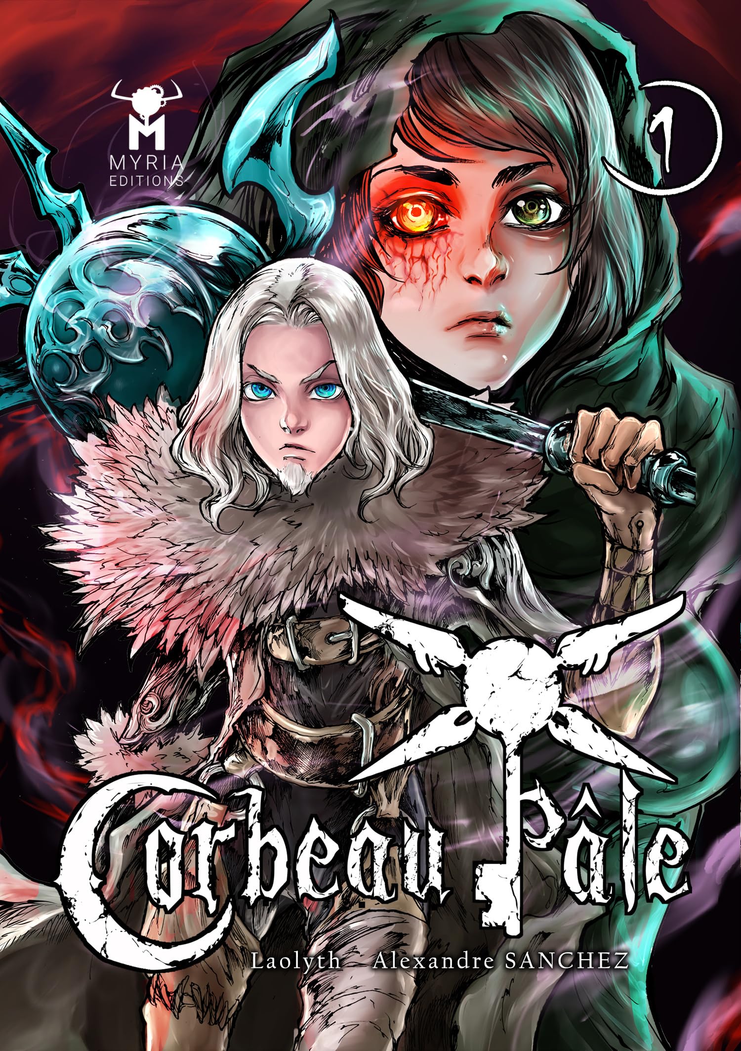 jaquette album Corbeau pâle: Tome 1