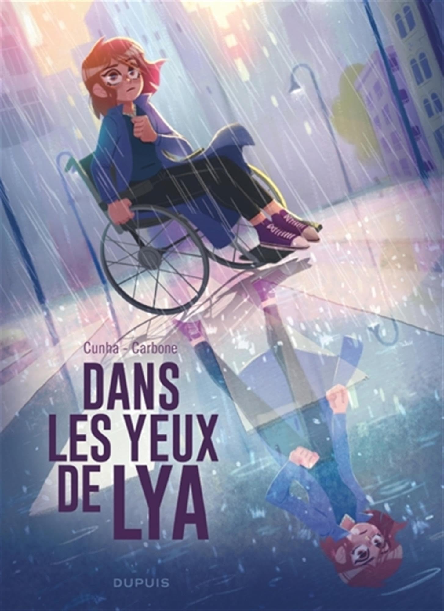 jaquette album Dans les yeux de Lya - Récit complet