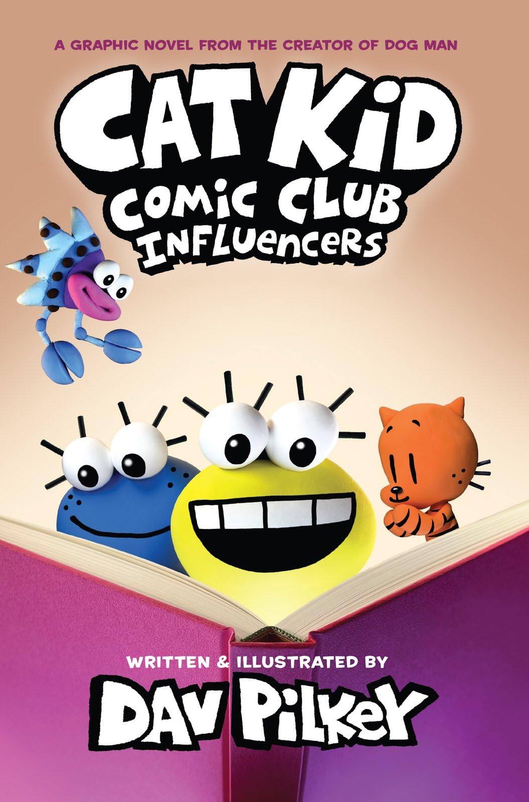 jaquette album Cat Kid Comic Club 5: Influencers
