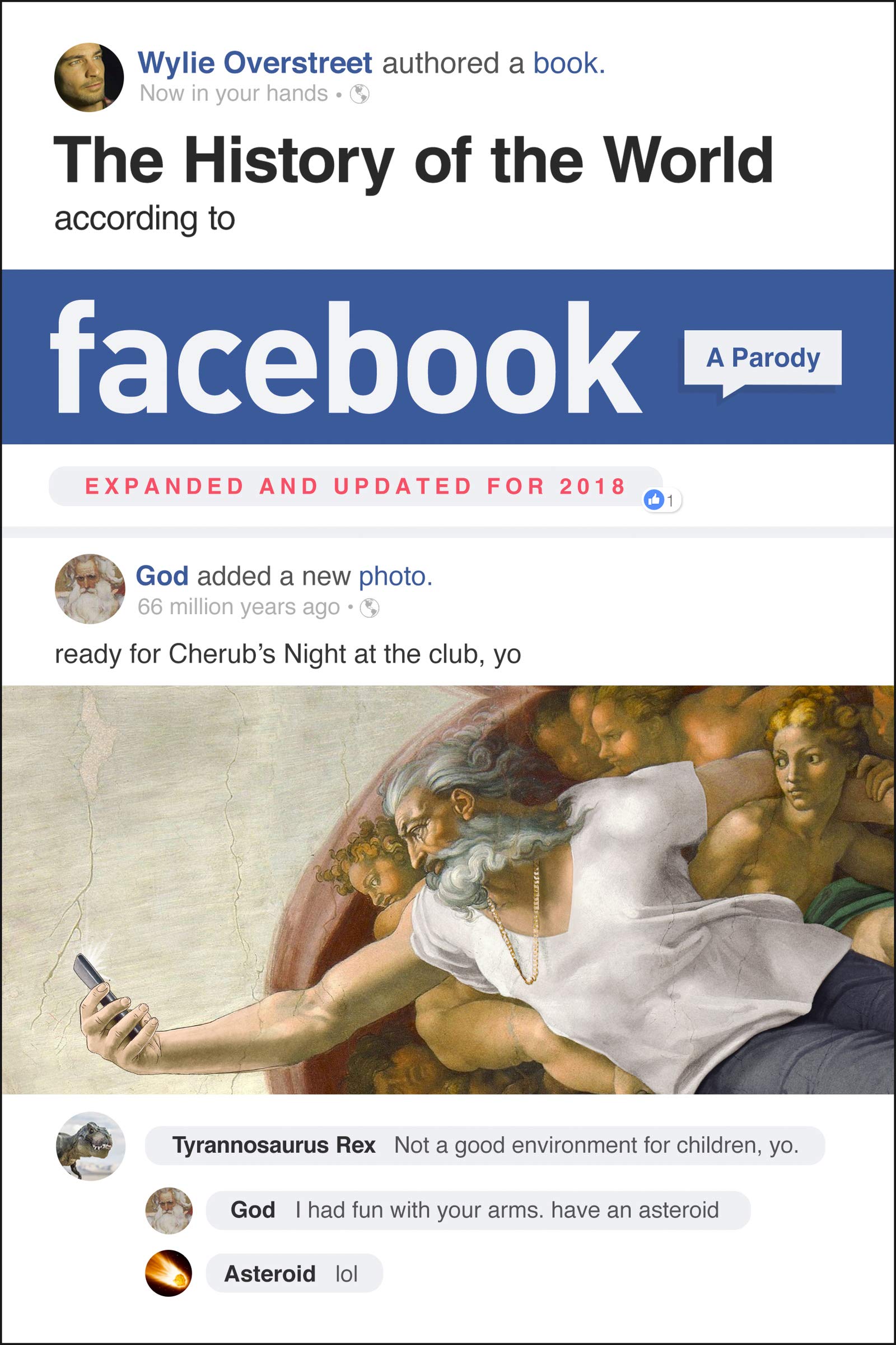 jaquette album The History of the World According to Facebook, Revised Edition: A Funny and Clever Bestselling Parody of Oversharing