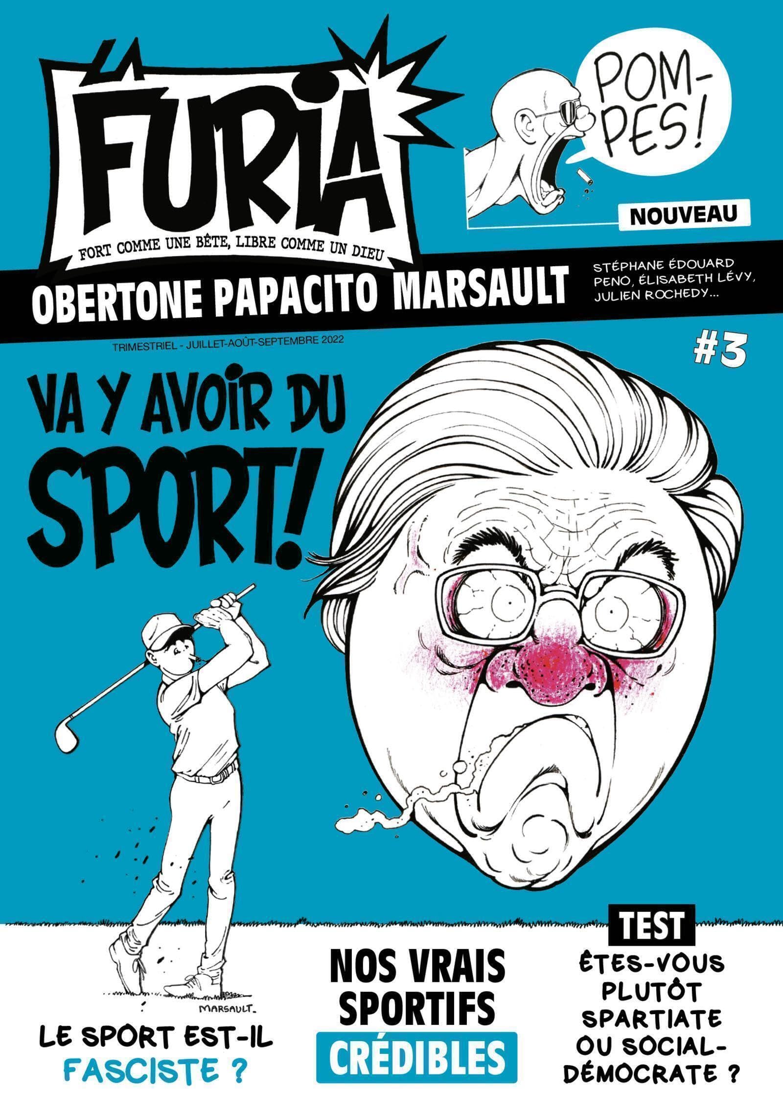 jaquette album La Furia - Tome 3: Va y avoir du sport