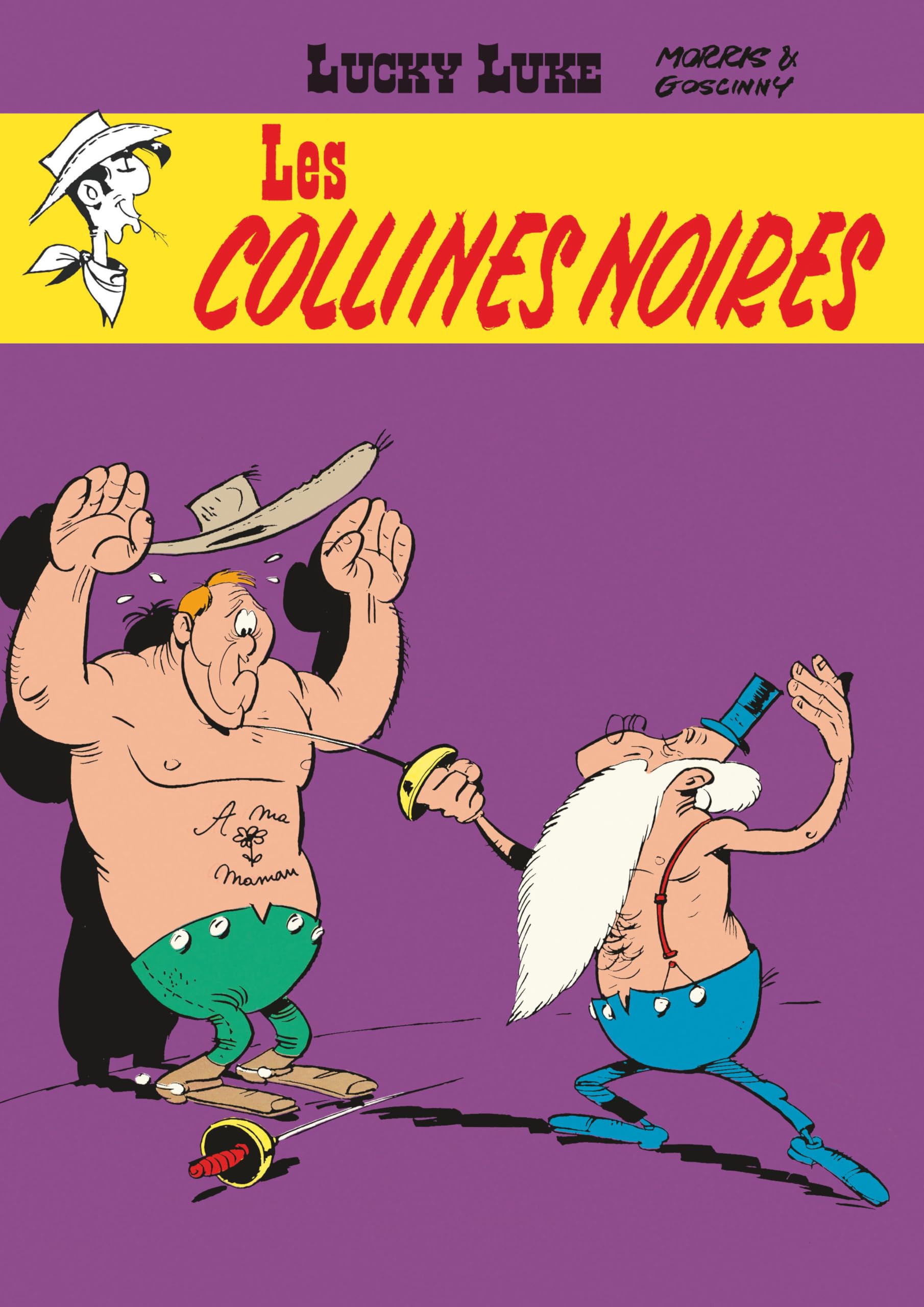 jaquette album Lucky Luke - Tome 21 - Les Collines noires
