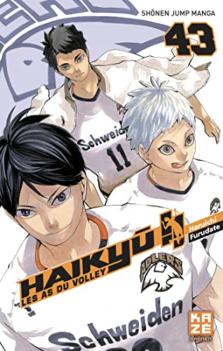 jaquette album Haikyu !! - Les as du volley ball - Tome 43