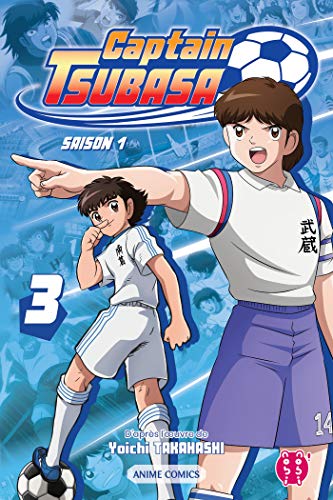 jaquette album Captain Tsubasa - Anime Comics - Saison 1 - Tome 3