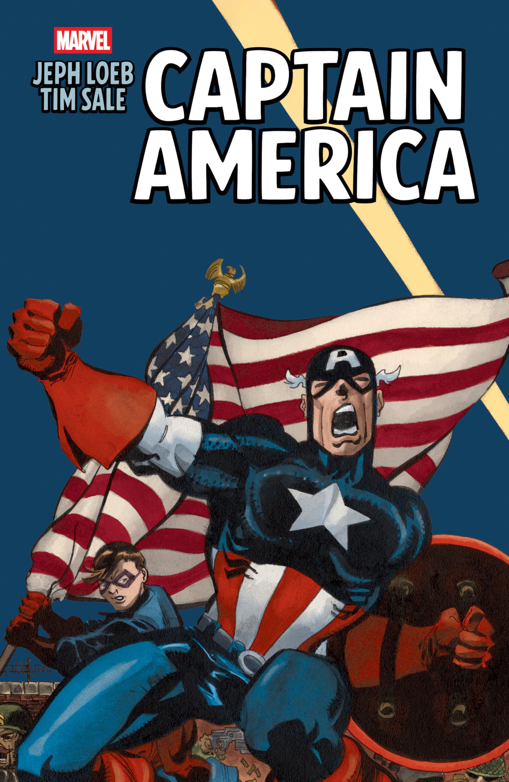 jaquette album Jeph Loeb & Tim Sale: Captain America