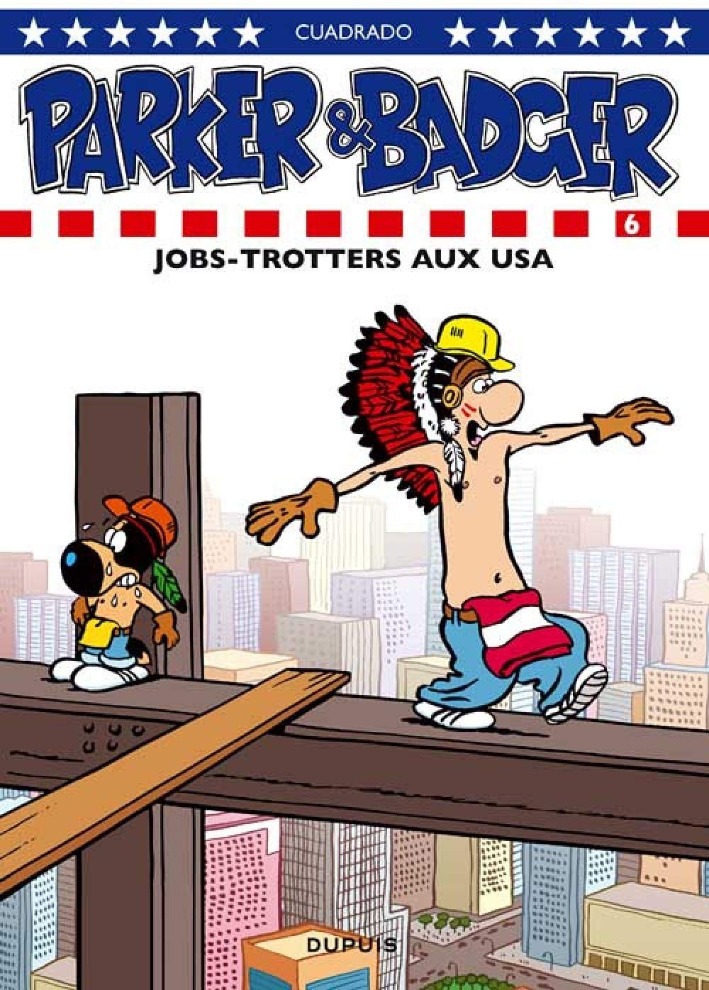 jaquette album Parker & Badger - tome 6 - Jobtrotters aux USA