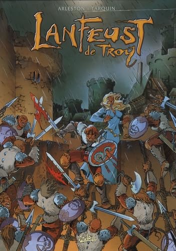 jaquette album Lanfeust De Troy - Coffret En 4 Volumes : Tome 1, L'ivoire Du Magohamoth - Tome 2, Thanos L'incongru - Tome 3, Castel Or-Azur - Tome 4, La Paladin D'eckmül - Edition Millésimée 2008 En...