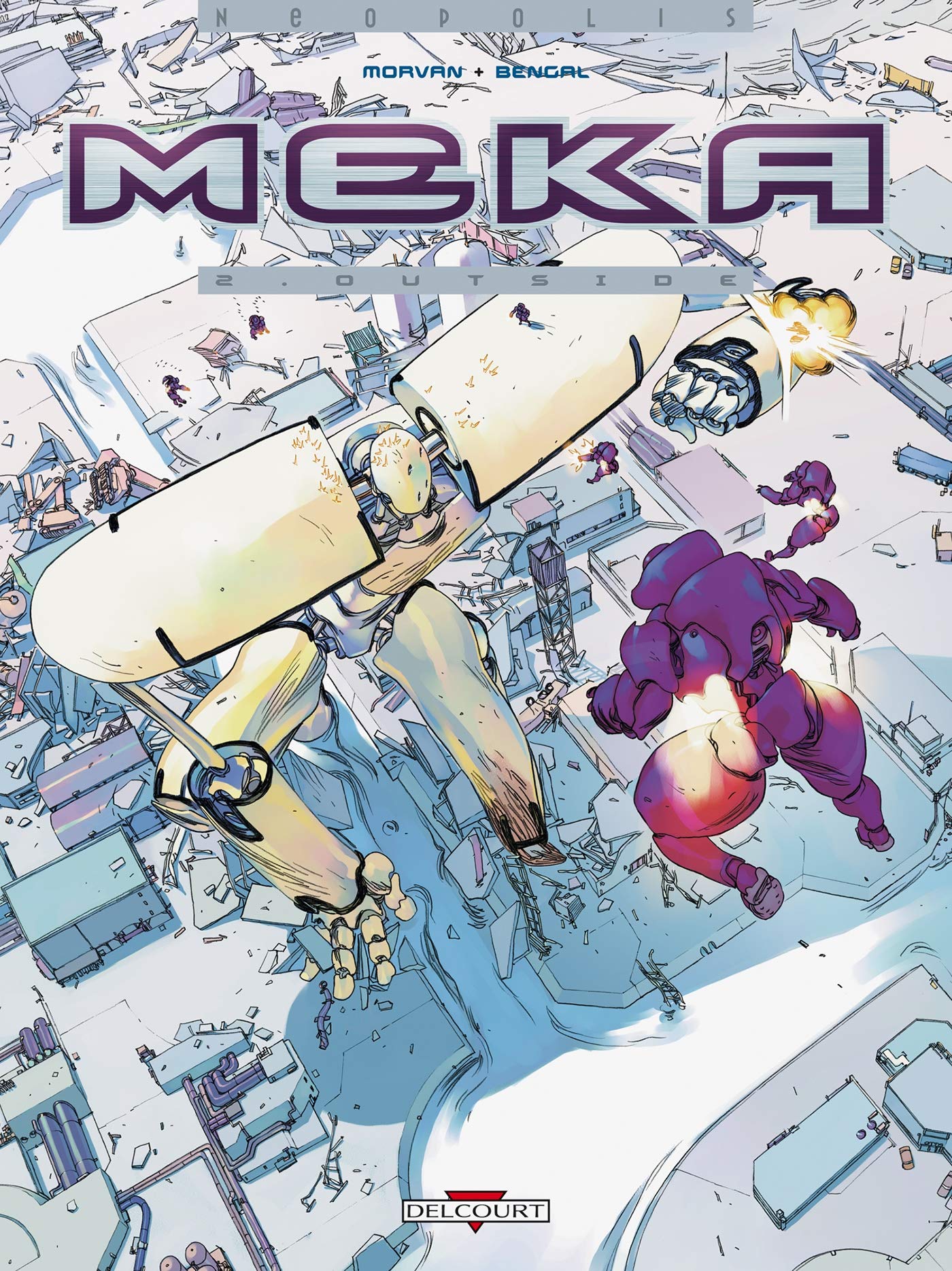 jaquette album Meka T02: Outside