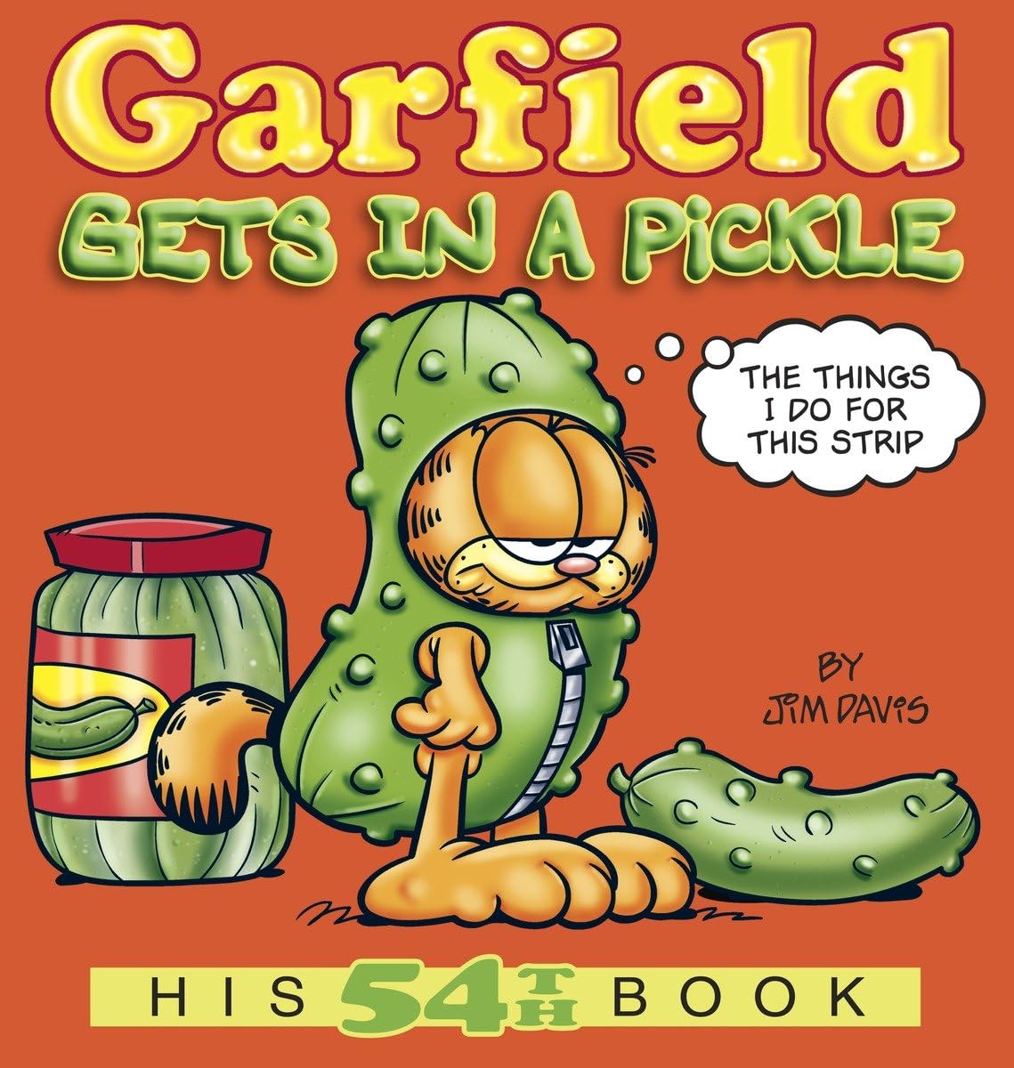 jaquette album Garfield Gets in a Pickle: His 54th Book