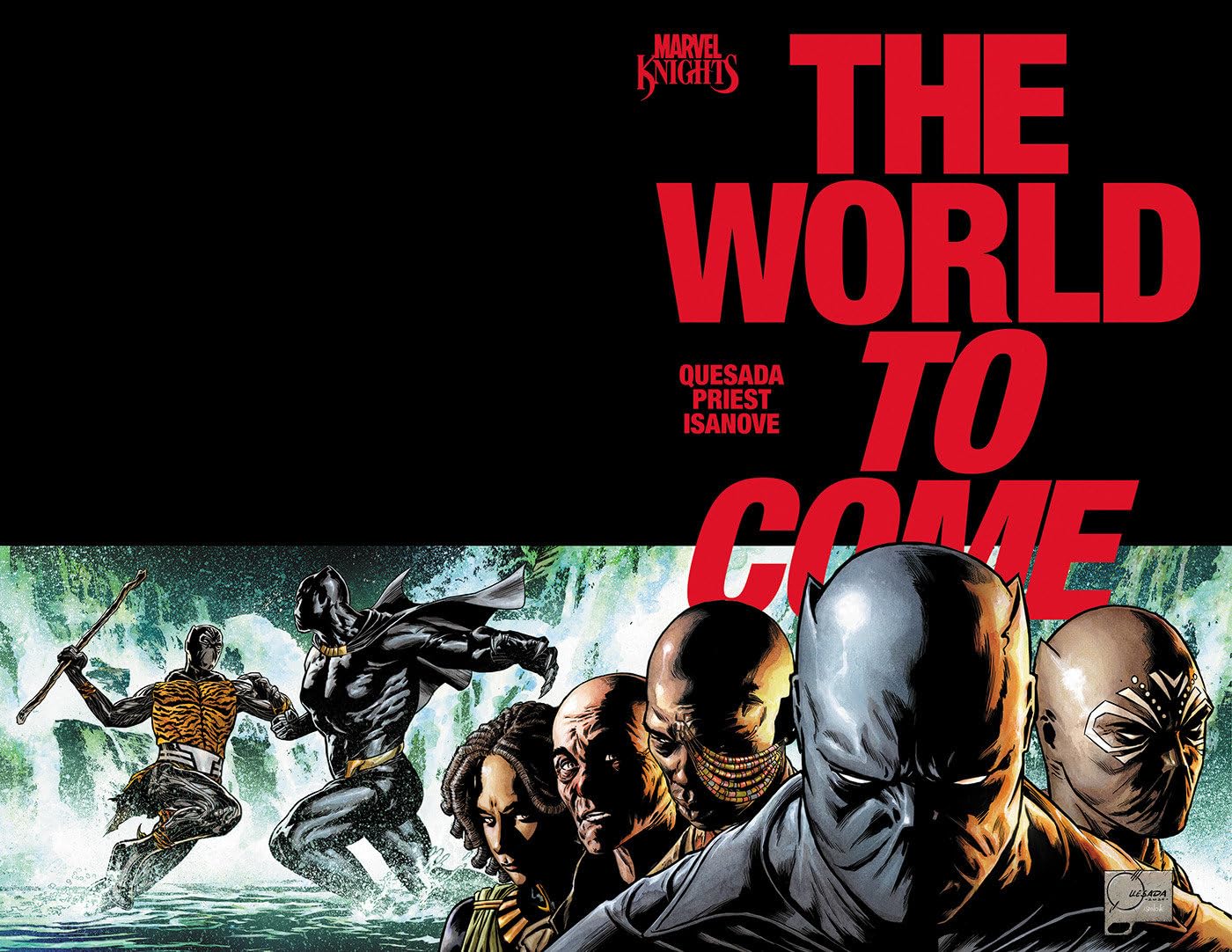 jaquette album Marvel Knights: The World To Come