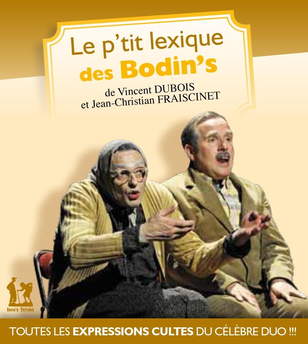 jaquette album Le p'tit lexique des Bodin's