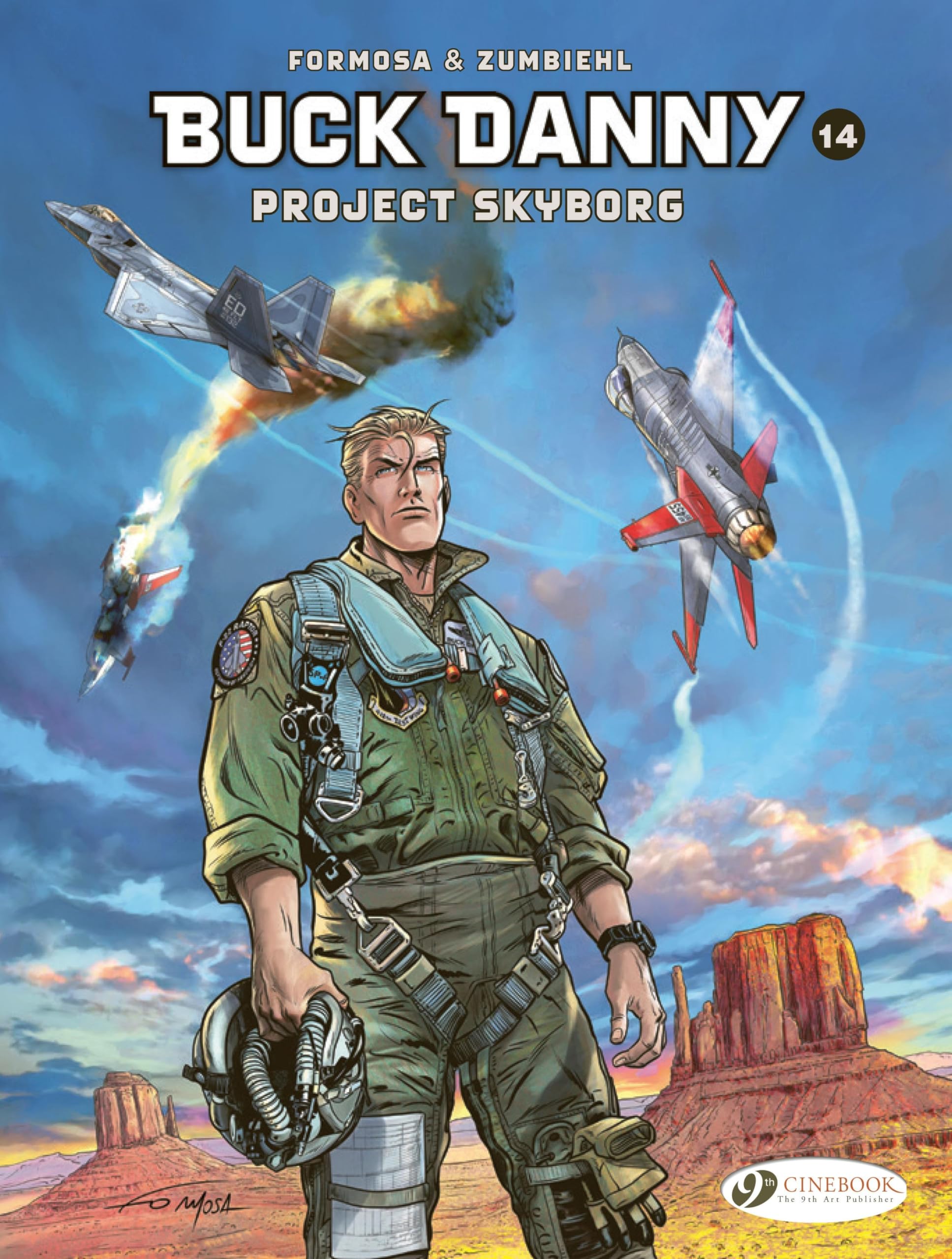 jaquette album Buck Danny Vol. 14 - Project Skyborg