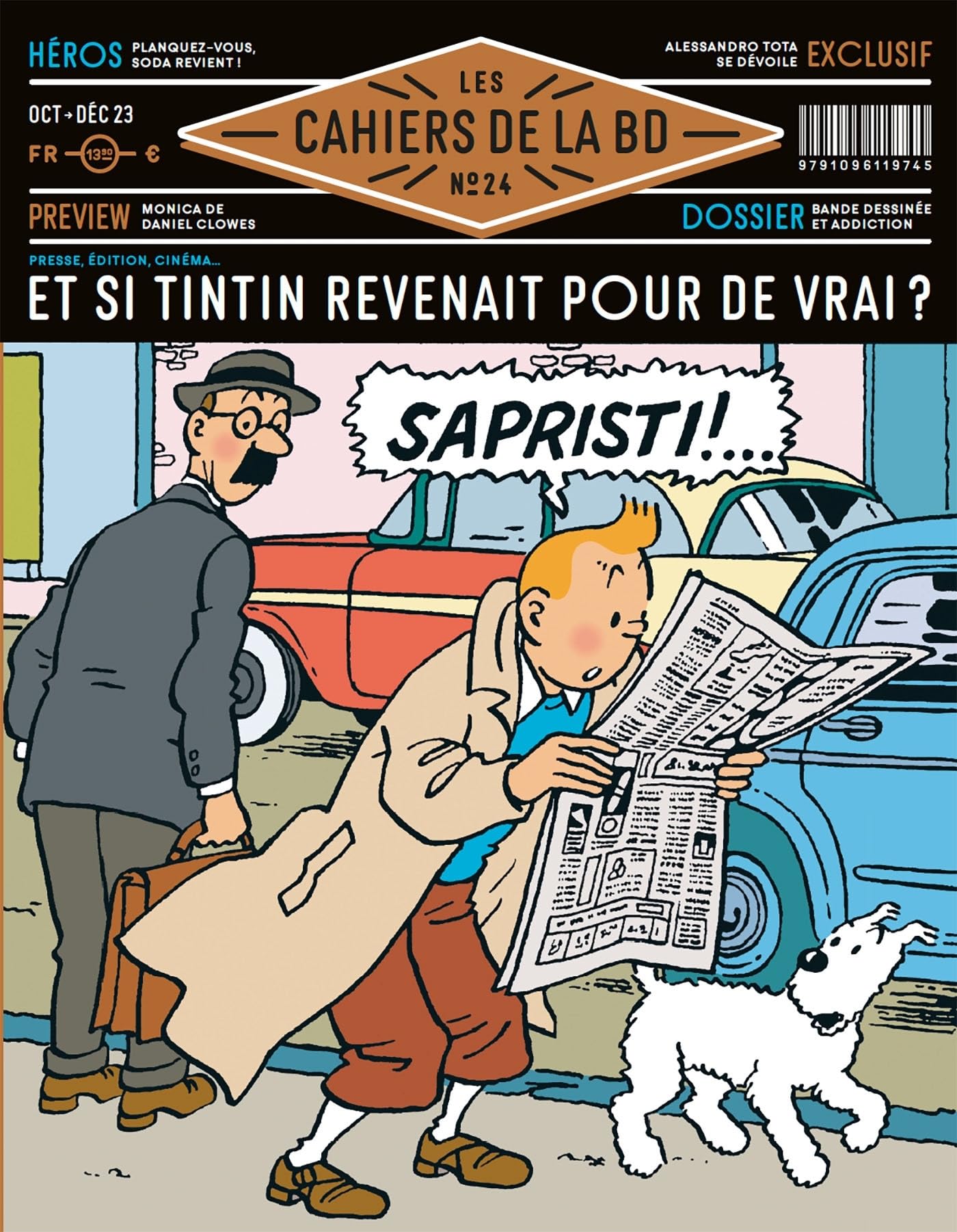 jaquette album Les Cahiers de la BD n°24