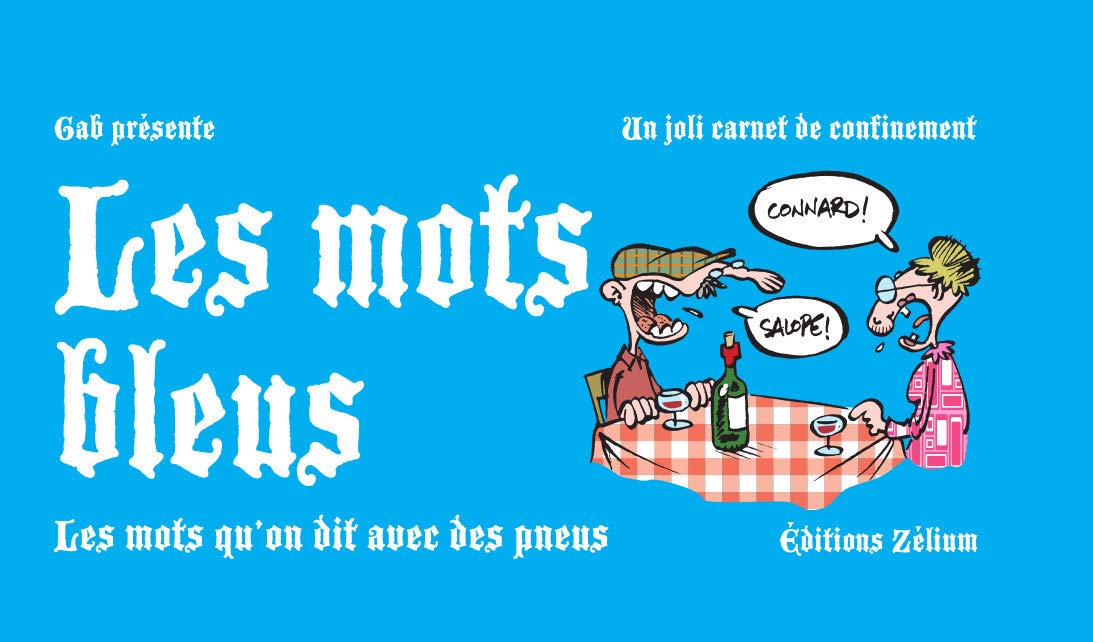 jaquette album Les mots bleus: Les mots qu'on dit avec des pneus