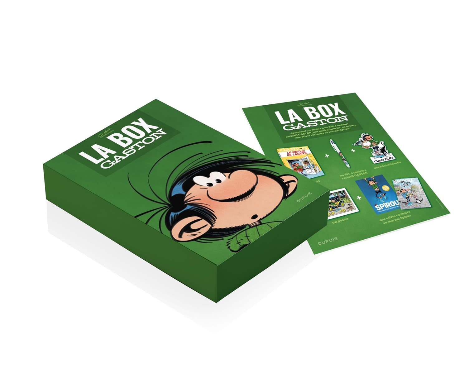 jaquette album La BOX Gaston