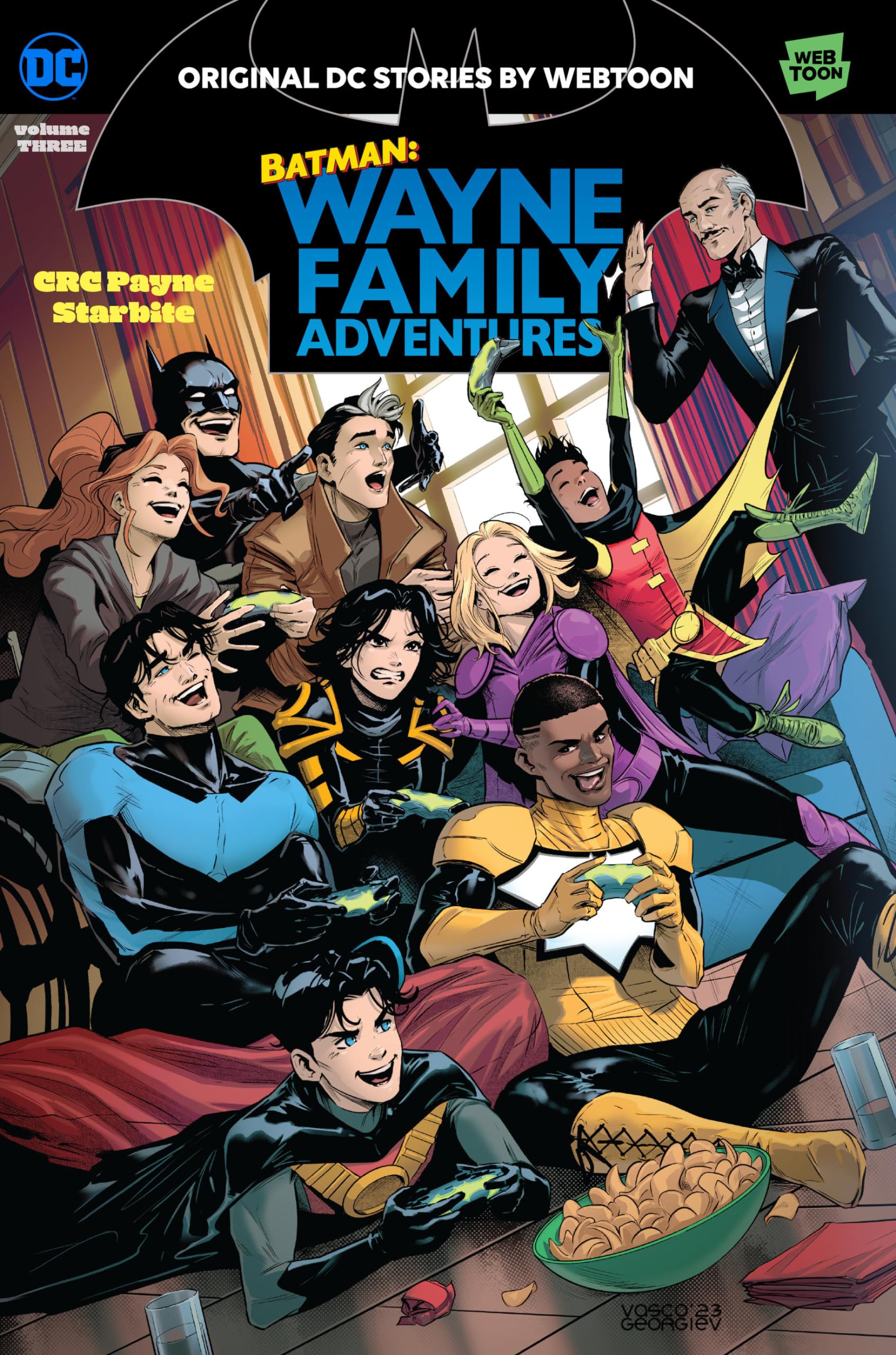 jaquette album Batman: Wayne Family Adventures Volume Three