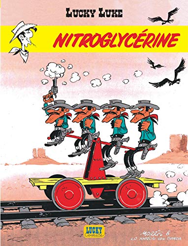 jaquette album Lucky Luke Tome 25 - Nitroglycérine