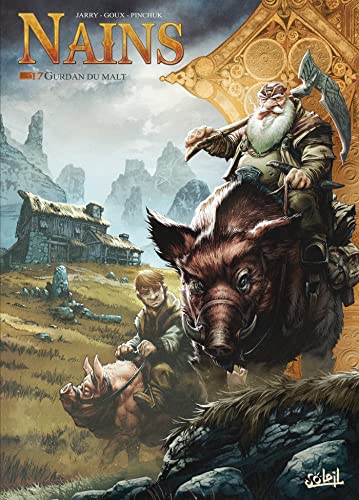 jaquette album Terres D'arran : Nains Tome 17 - Gurdan Du Malte