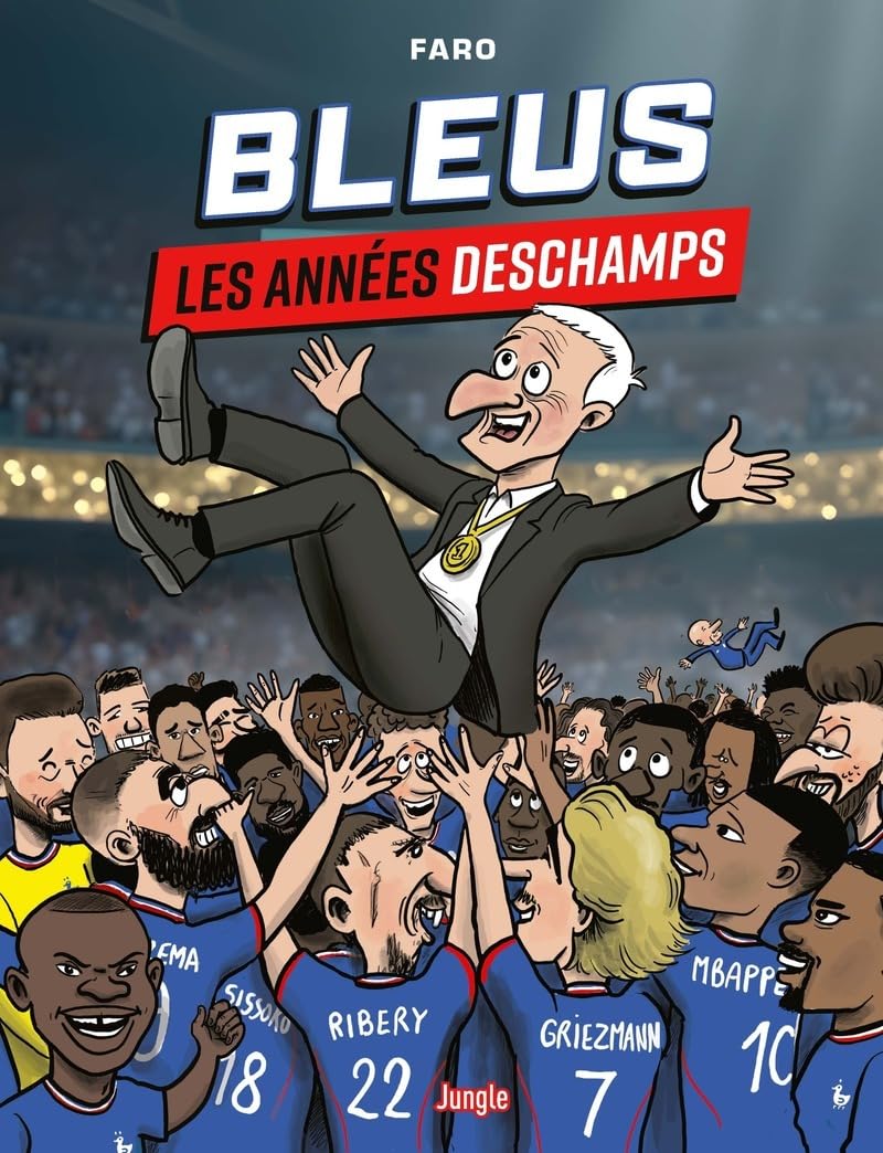 jaquette album Bleus, les années Deschamps