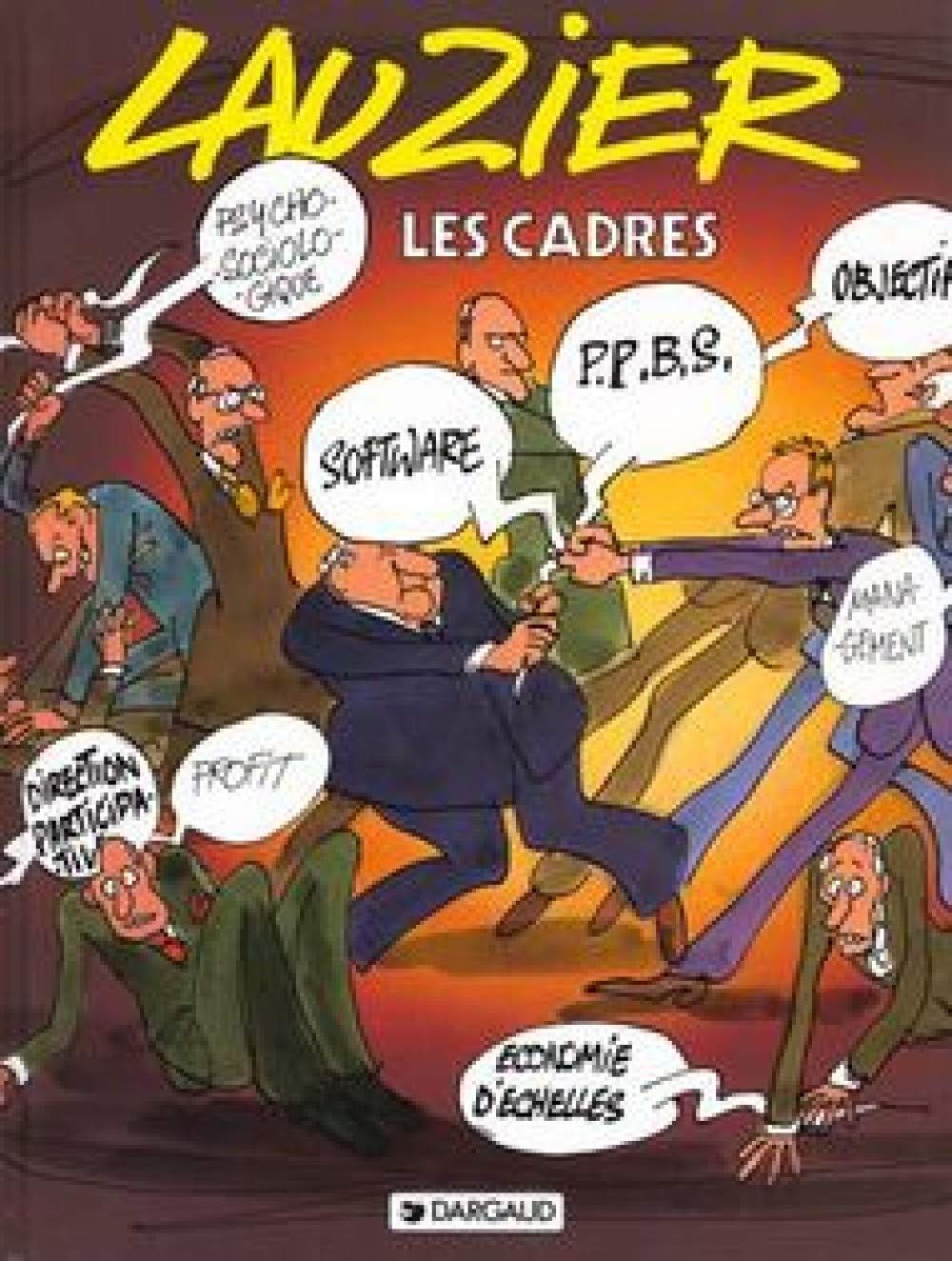 jaquette album Lauzier : Les Cadres