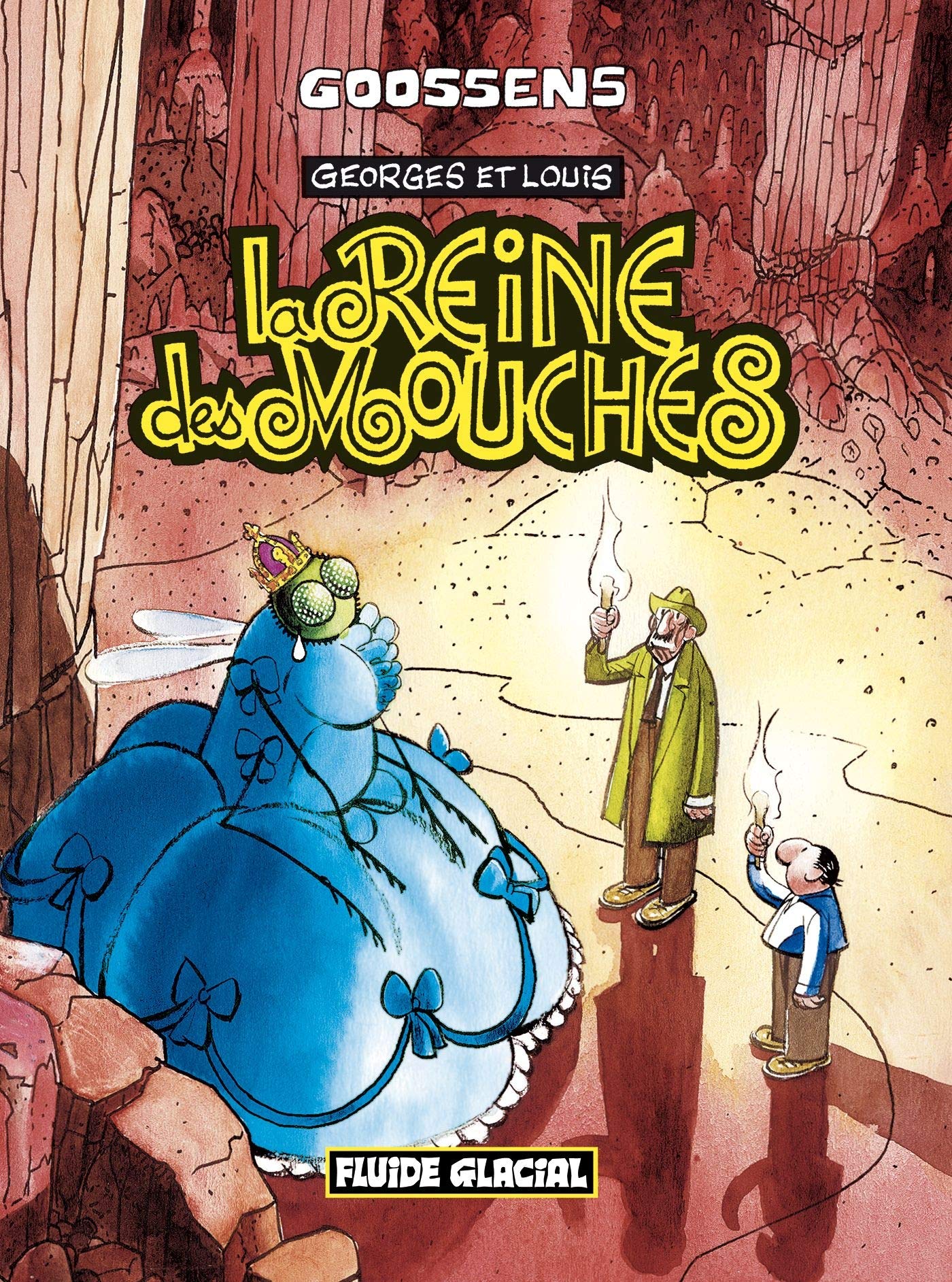 jaquette album Georges et Louis, tome 4 : La Reine des mouches
