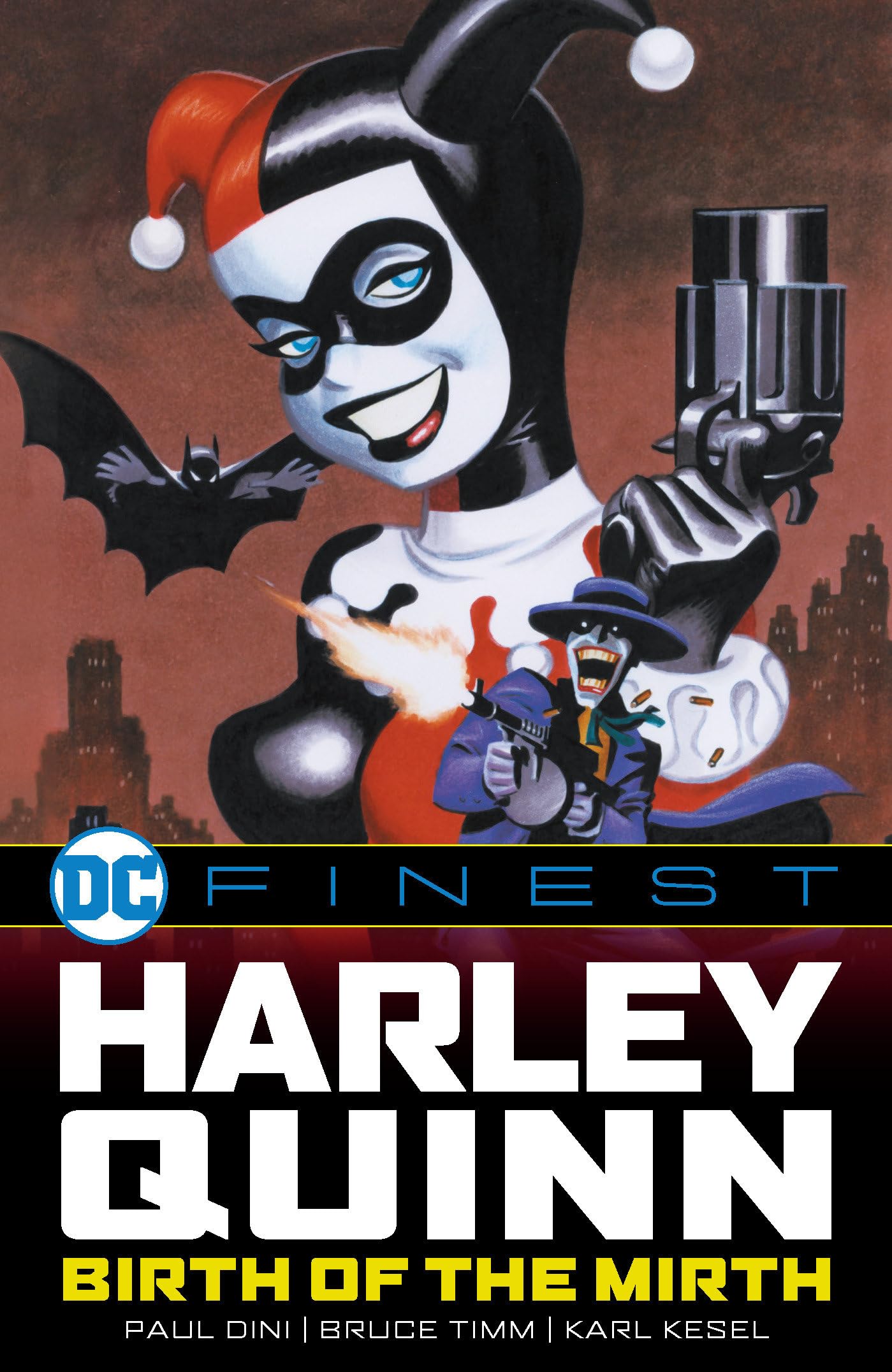 jaquette album DC Finest: Harley Quinn: Birth of the Mirth