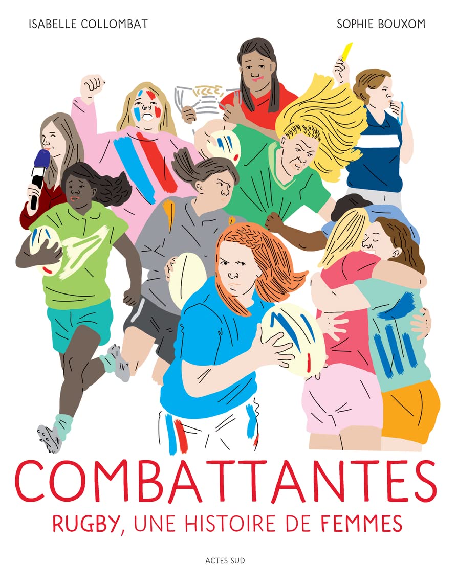jaquette album Combattantes: Rugby, une histoire de femmes