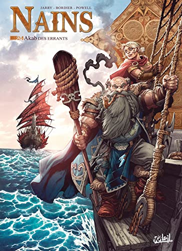 jaquette album Terres D'arran : Nains Tome 24 - Akab Des Errants
