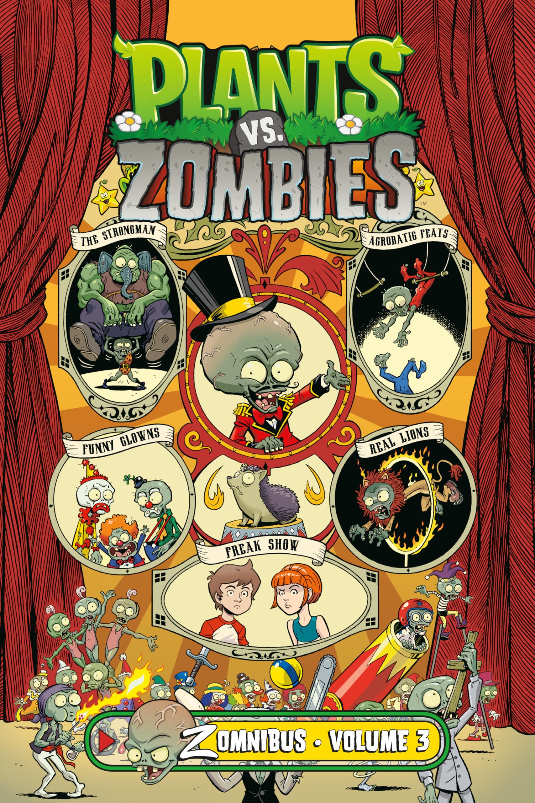 jaquette album Plants vs. Zombies Zomnibus Volume 3