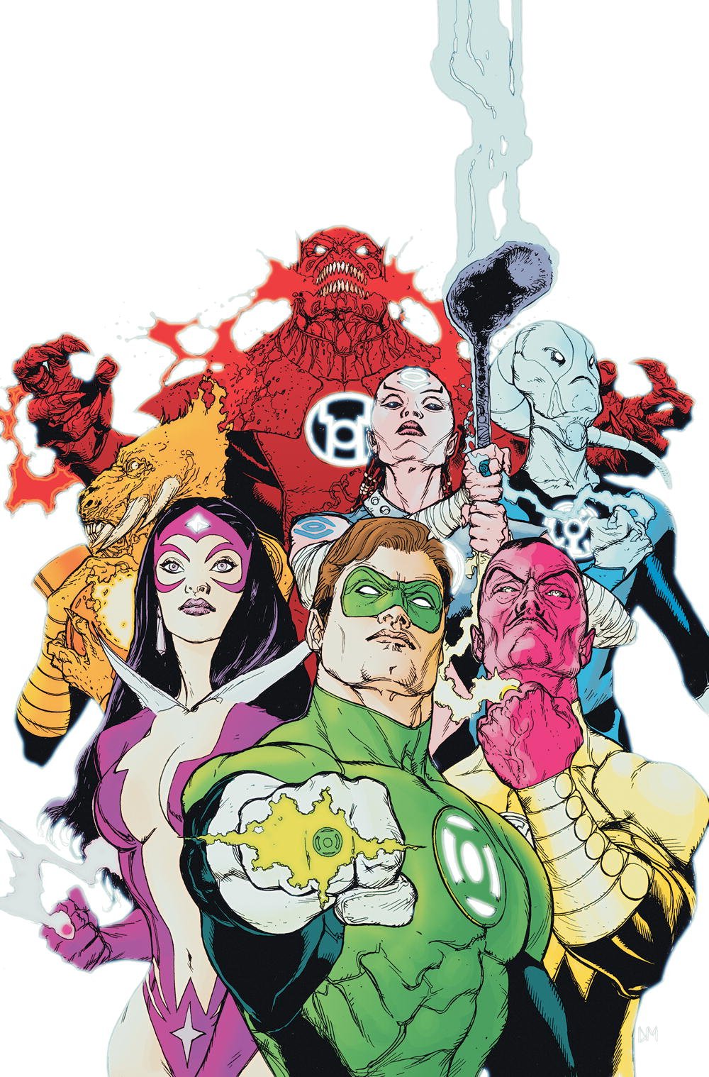 jaquette album Green Lantern: Brightest Day