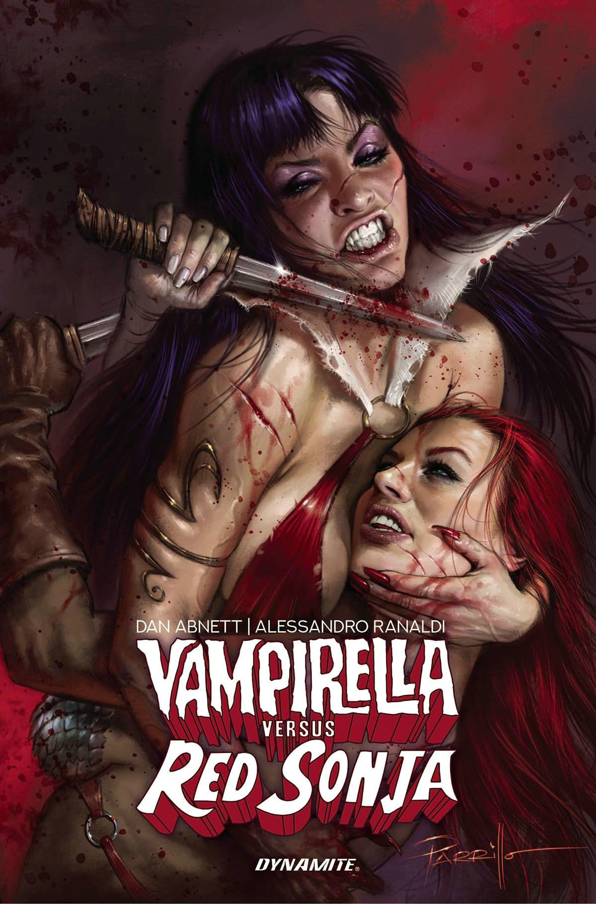 jaquette album Vampirella Vs Red Sonja