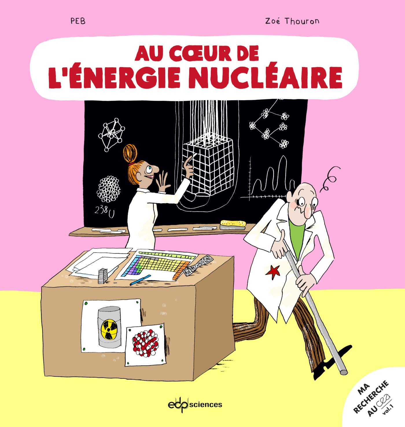 jaquette album Au coeur de l'énergie nucléaire