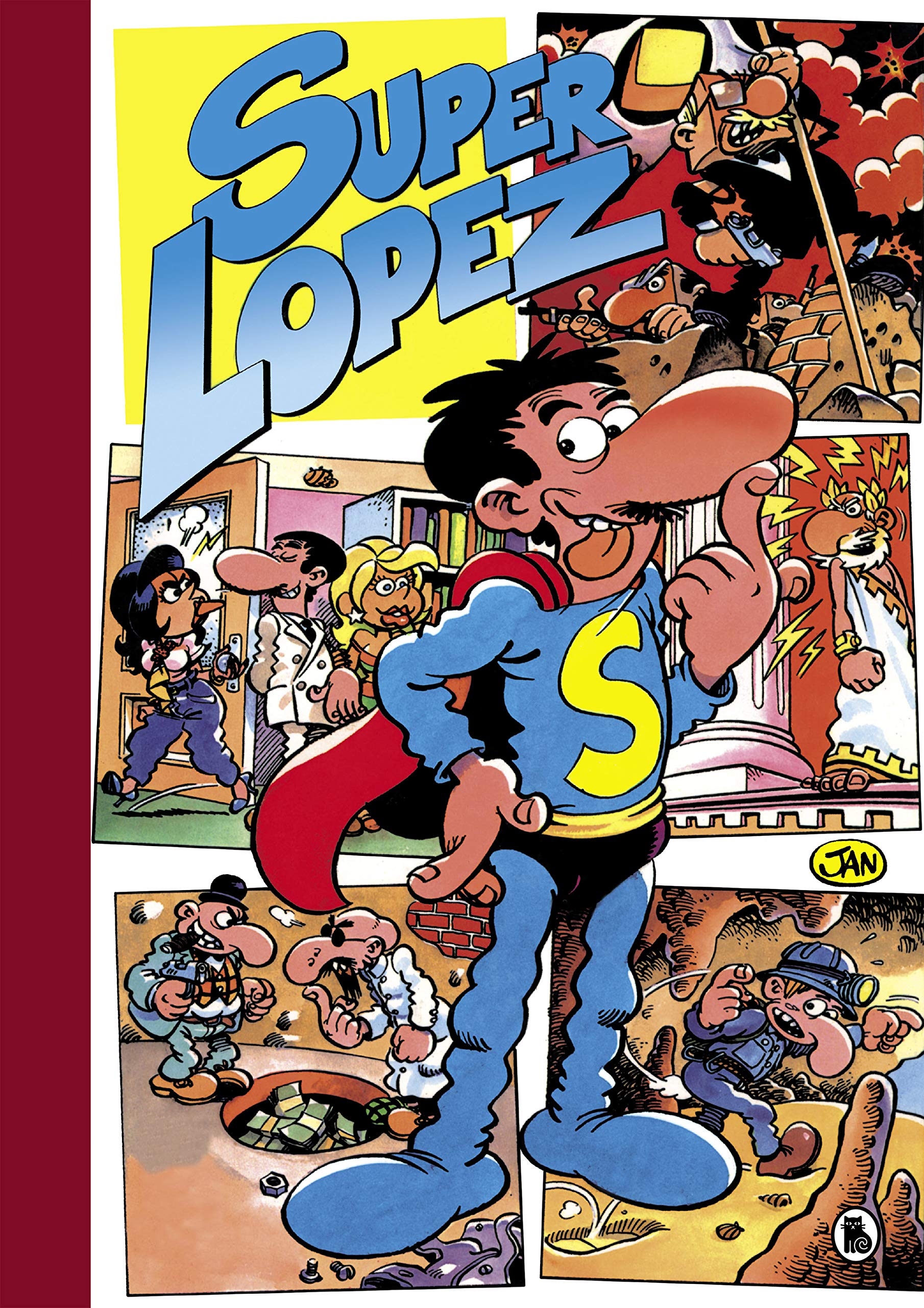 jaquette album Súper Humor Superlópez 2 - La semana más larga | Los Cabecicubos | La Caja de Pandora | La gran superproducción | Al centro de la Tierra