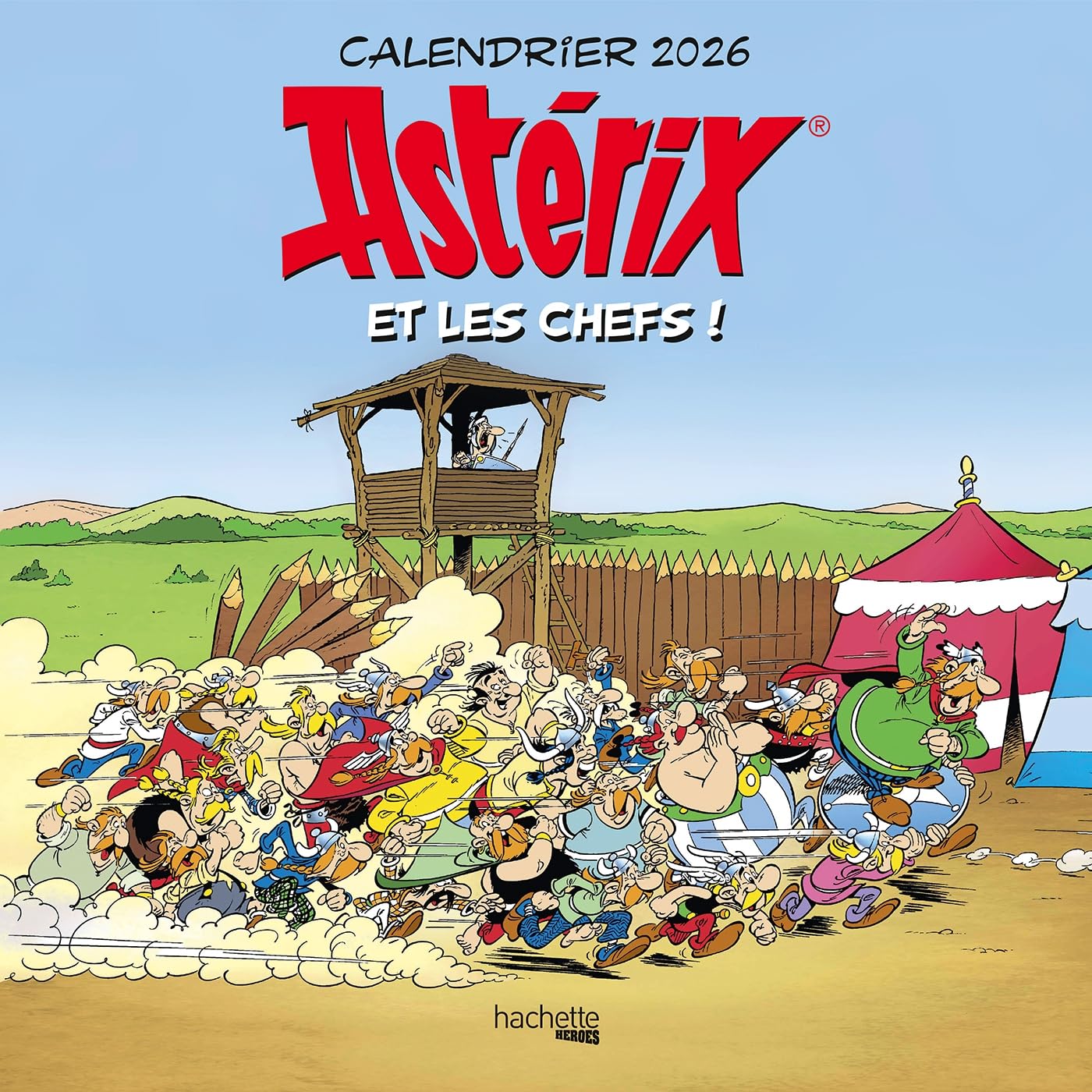 jaquette album Calendrier Astérix 2026