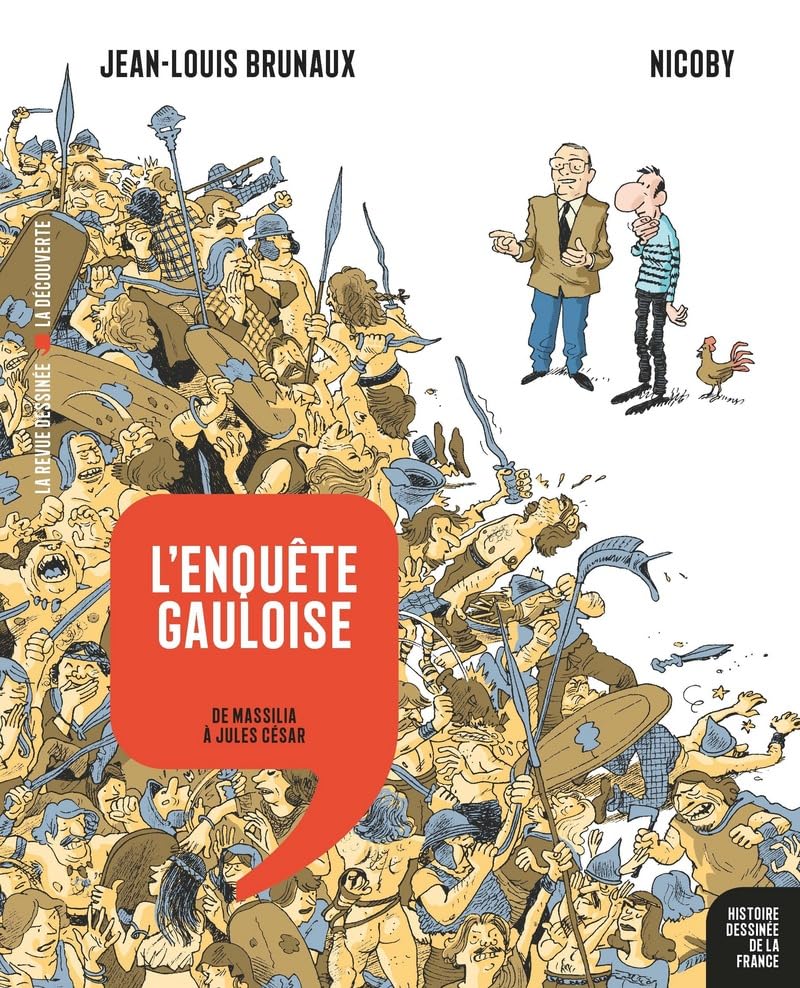 jaquette album L'enquête Gauloise - De Massilia À Jules César